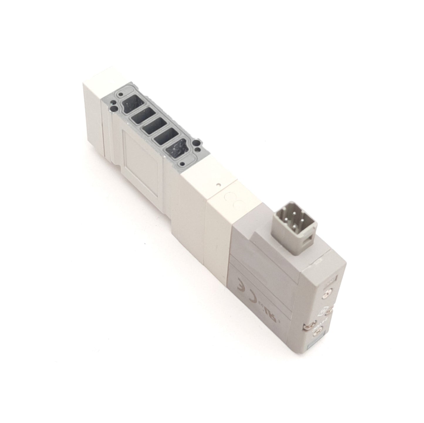 New SMC SV1100R-5FU Solenoid Valve, 5-Port 2-Position, 100PSI, 24VDC Coil