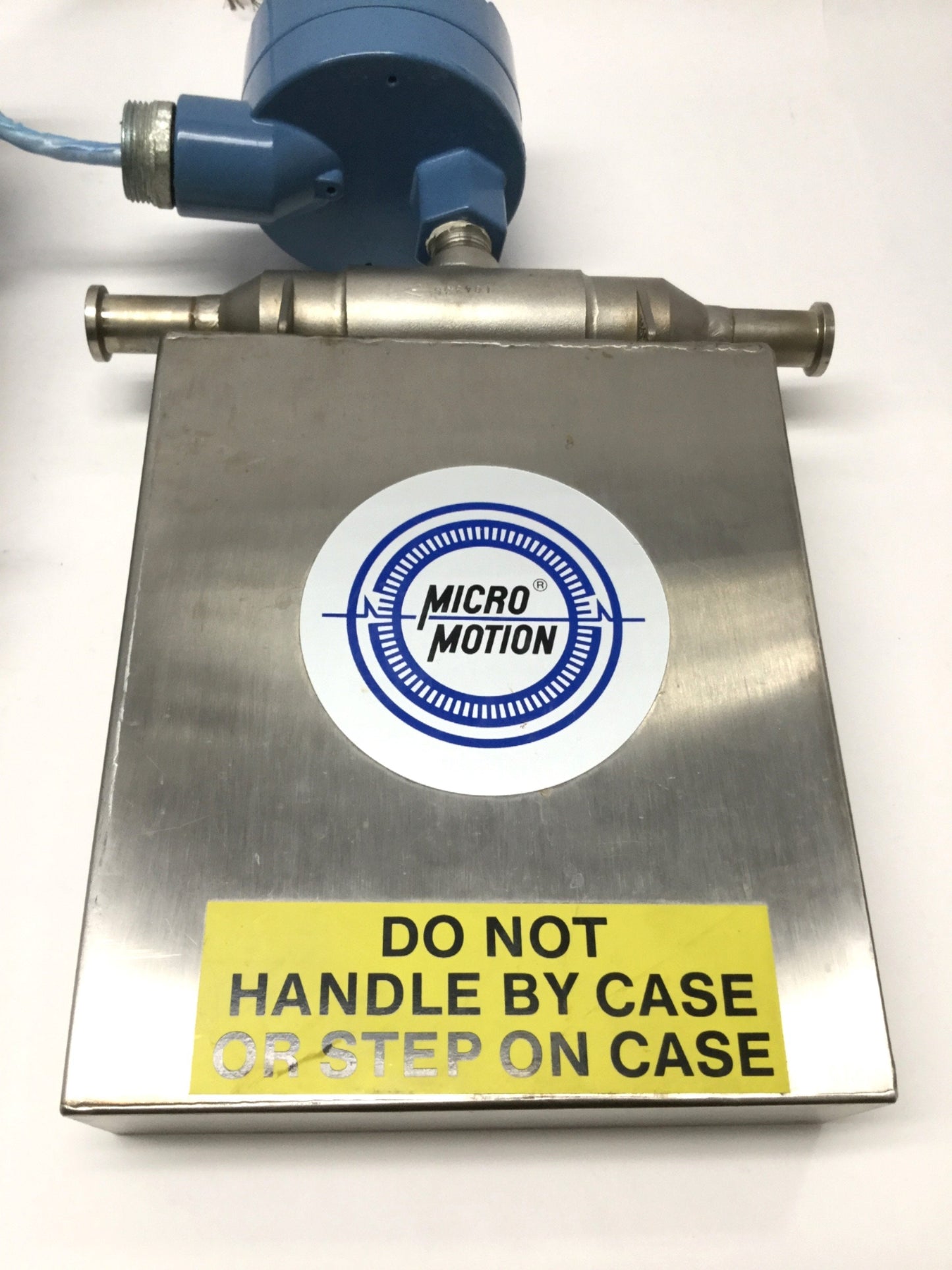 Used Micro Motion RFT9712-1PRU Mass Flow Sensor and Remote Transmitter 0-41.7lb/min