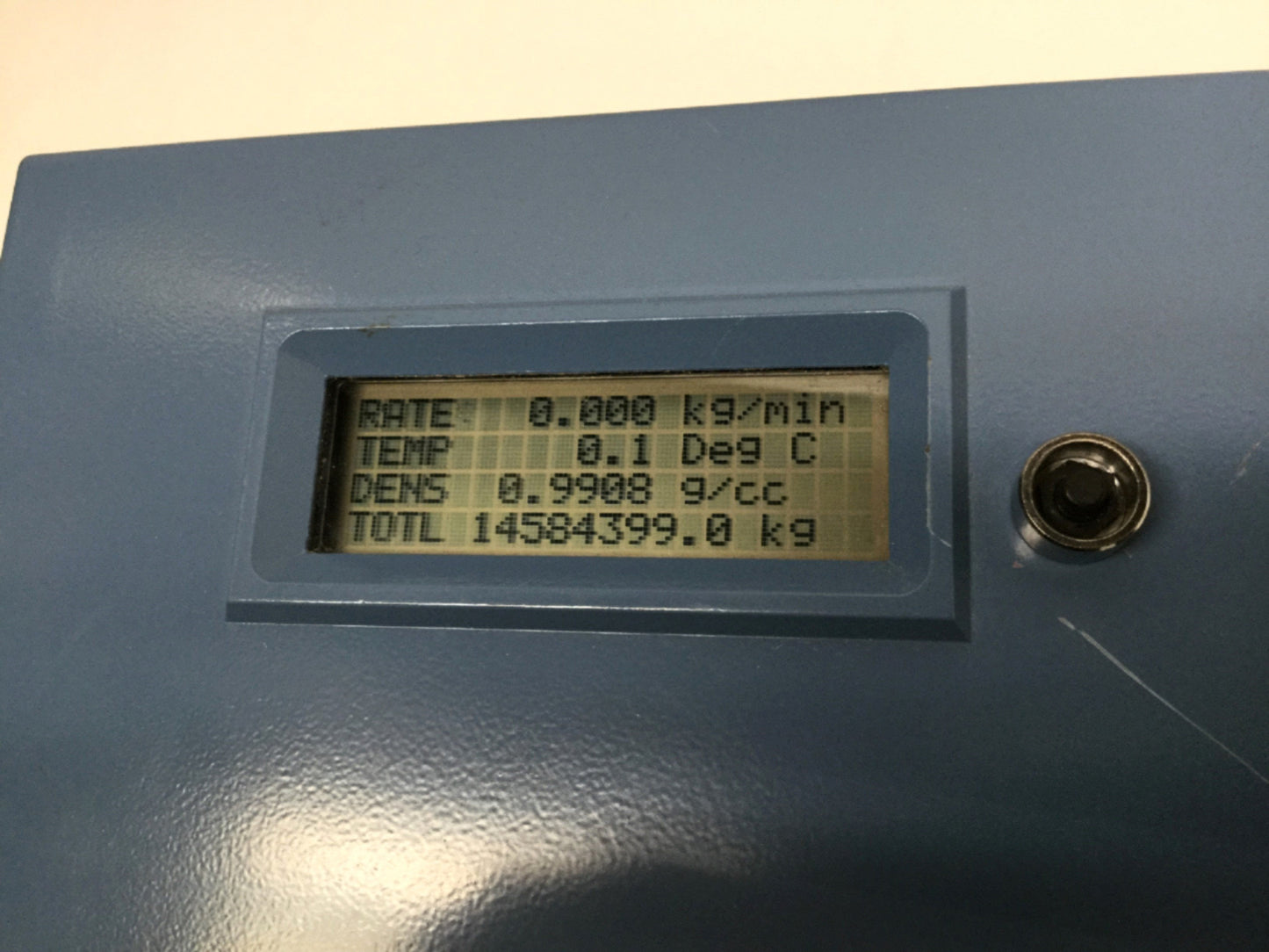 Used Micro Motion RFT9712-1PRU Mass Flow Sensor and Remote Transmitter 0-41.7lb/min