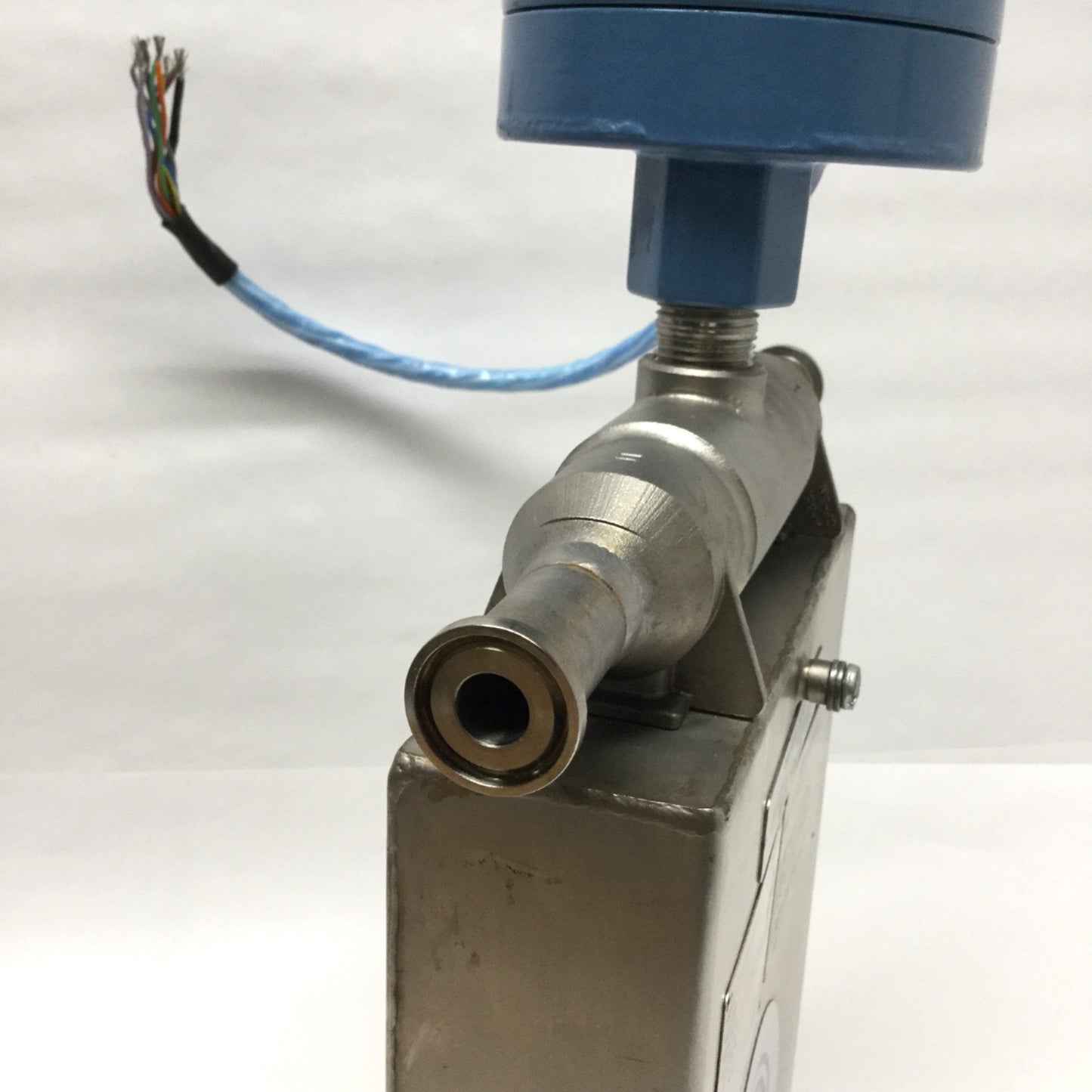 Used Micro Motion RFT9712-1PRU Mass Flow Sensor and Remote Transmitter 0-41.7lb/min