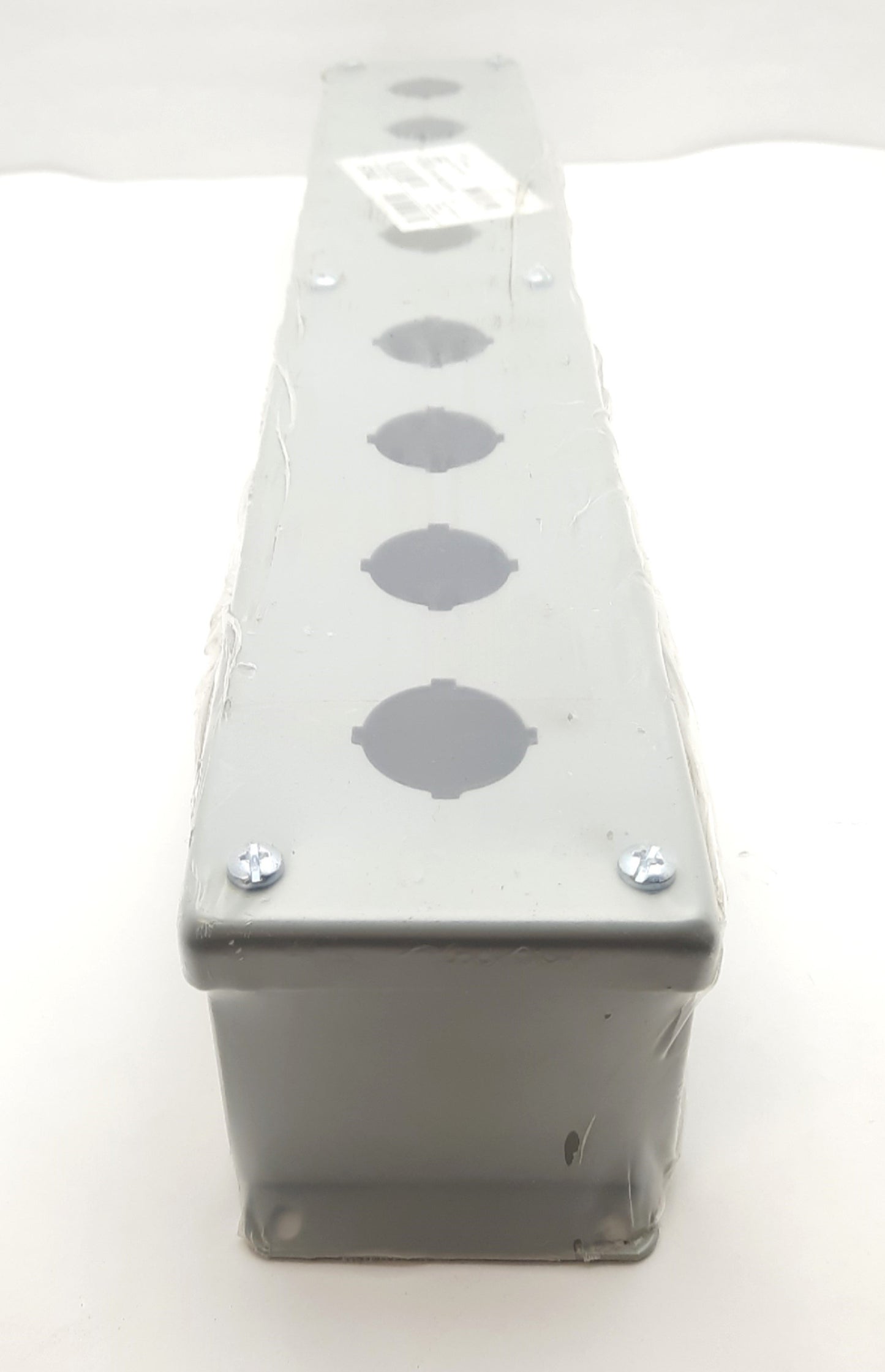 New Hoffman E8PB Steel Push Button Enclosure 8 Hole 30mm NEMA 12, NEMA 13