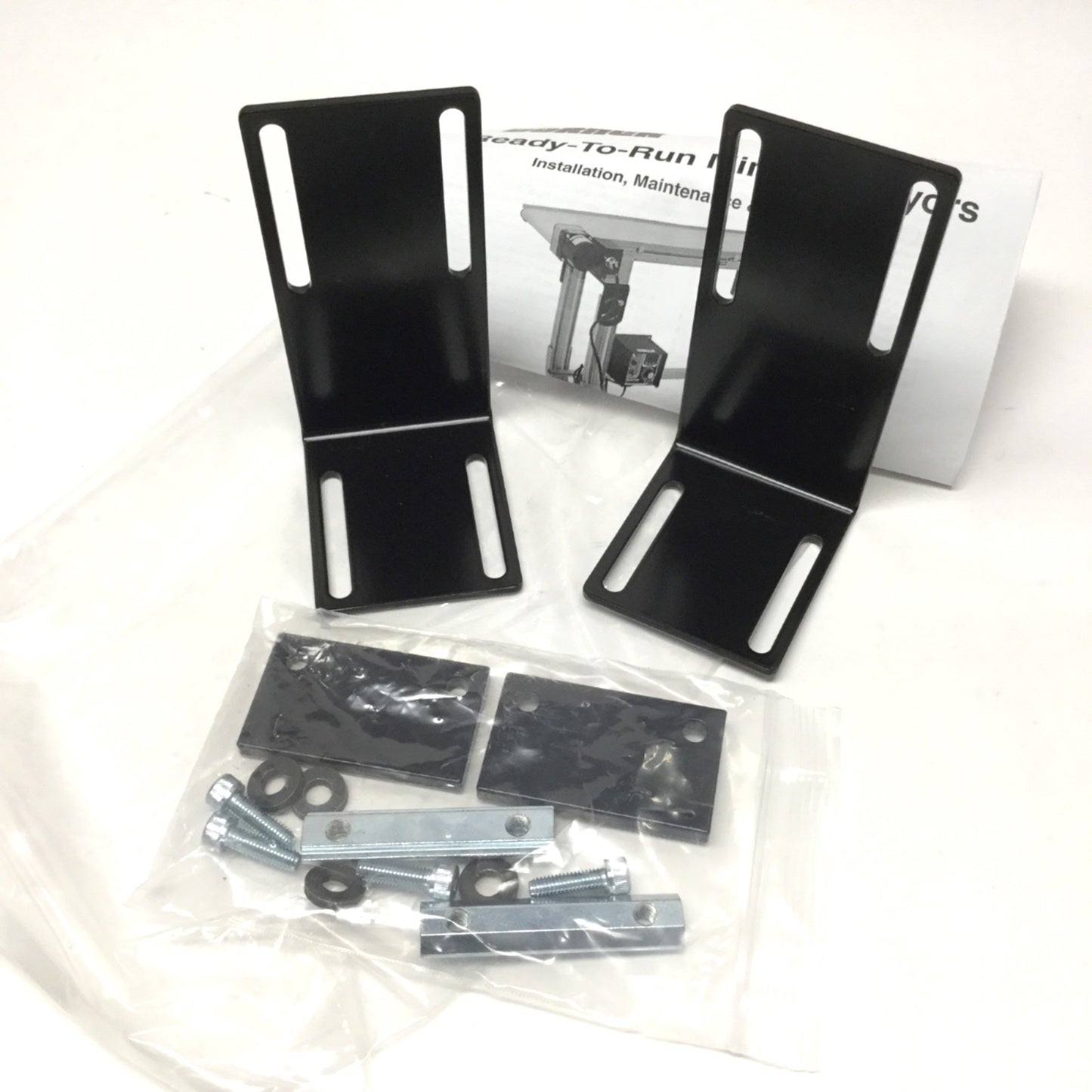 Used Dorner 75009326 Surface Mounting Long Bracket Kit for Ready-to-Run Mini Conveyor