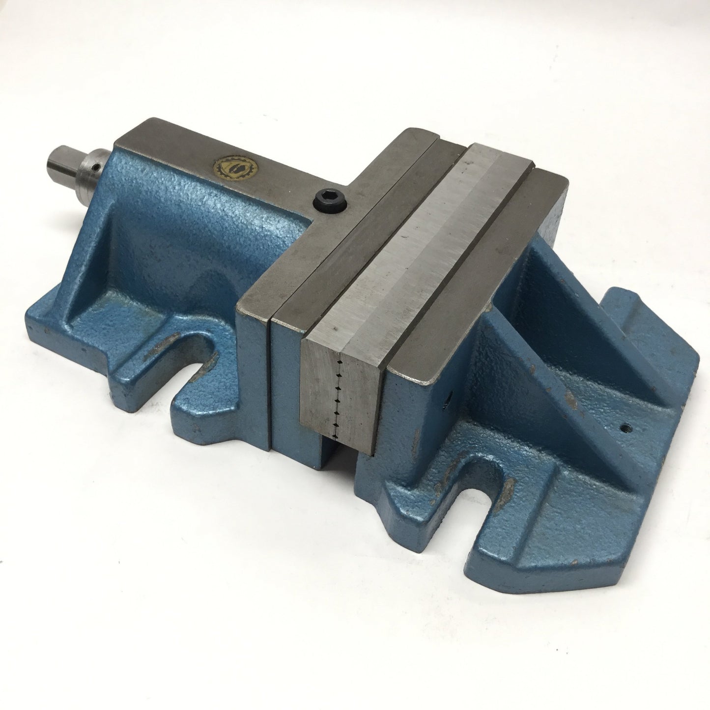 Used Bison 6522-160 Milling Machine Vise, 2-Piece, 160mm Wide x 80mm Jaws, 4000N