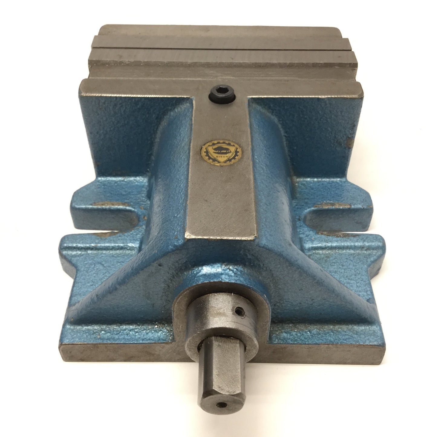 Used Bison 6522-160 Milling Machine Vise, 2-Piece, 160mm Wide x 80mm Jaws, 4000N
