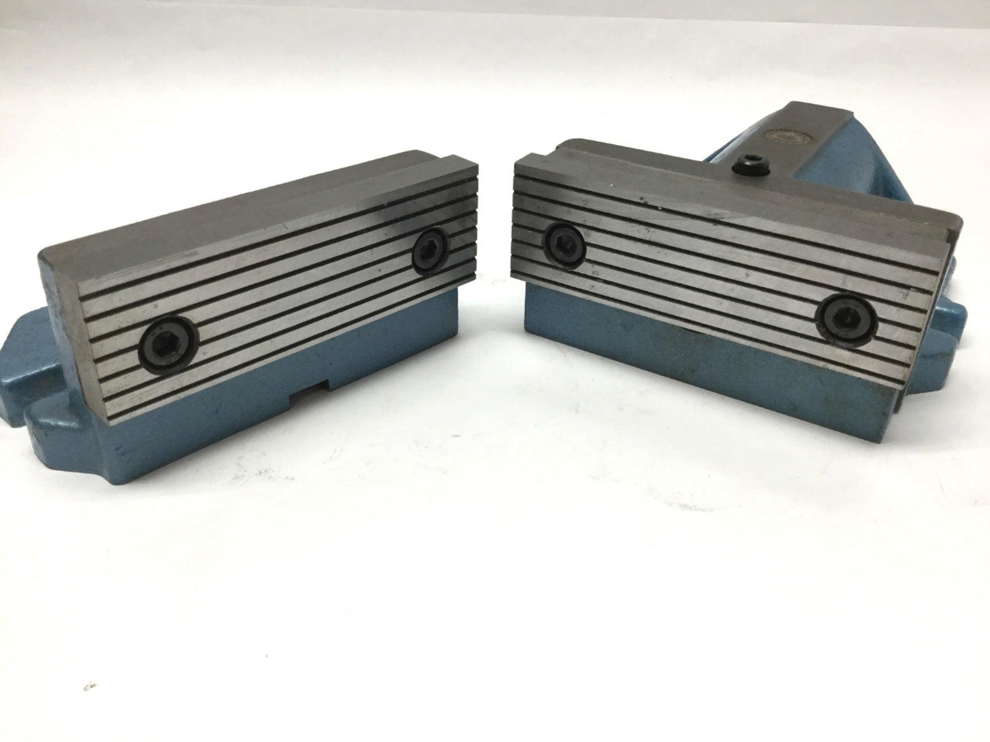 Used Bison 6522-160 Milling Machine Vise, 2-Piece, 160mm Wide x 80mm Jaws, 4000N
