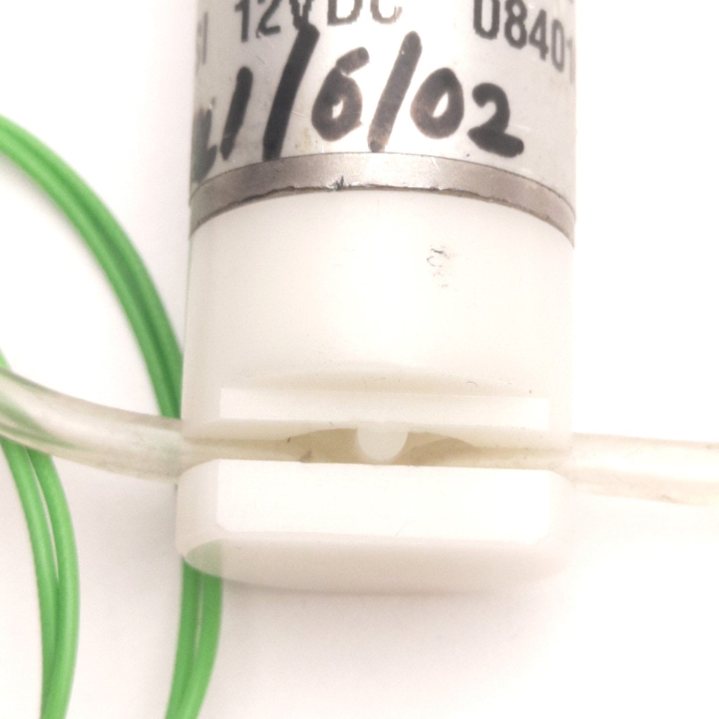 Used Bio-Chem Valves 075P2NC12-02B Pinch Valve, N.C. 2-Way, 12V DC, 1/8" x 1/16" Tube
