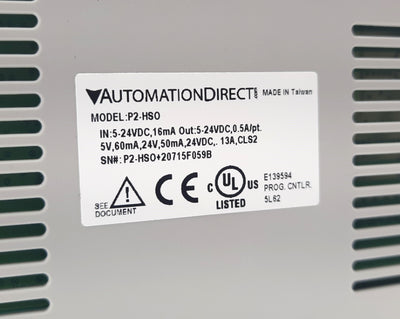 New Automation Direct P2-HSO Productivity2000 Pulse Output Module 1 MHz Max