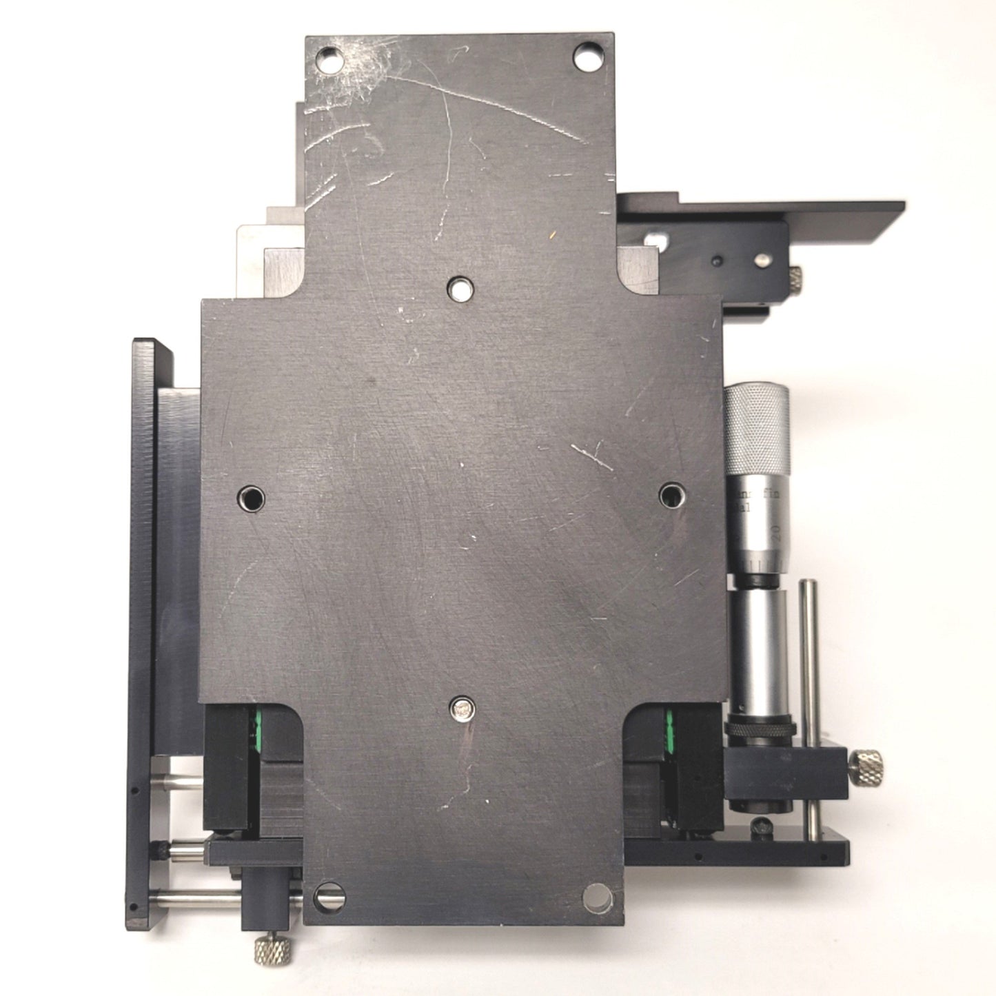 Used Parker 4436 Linear 3-Axis XYZ Ball Bearing Positioner, 5" Stage, 1" Travel