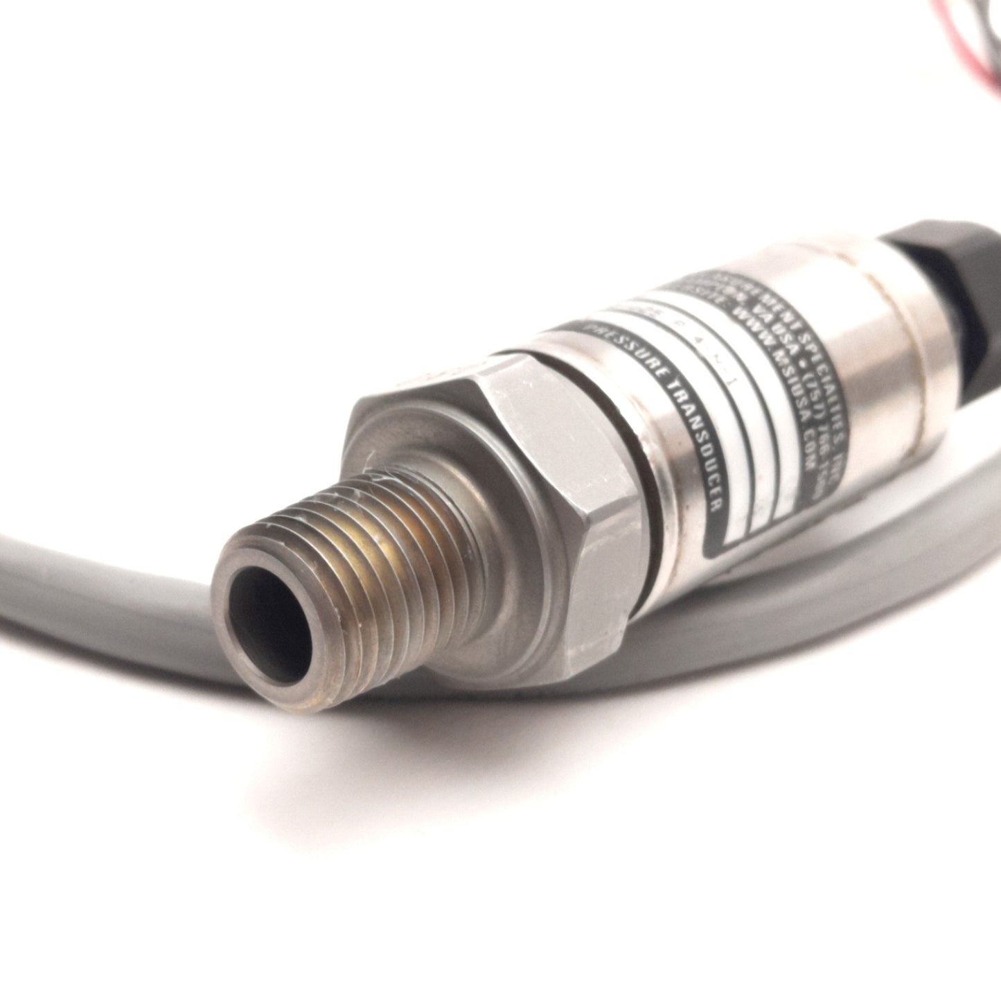 Used Measurment Specialties MSP-600-025-P-4-N-1 Pressure Transducer, 25 Psi, 1-5V DC