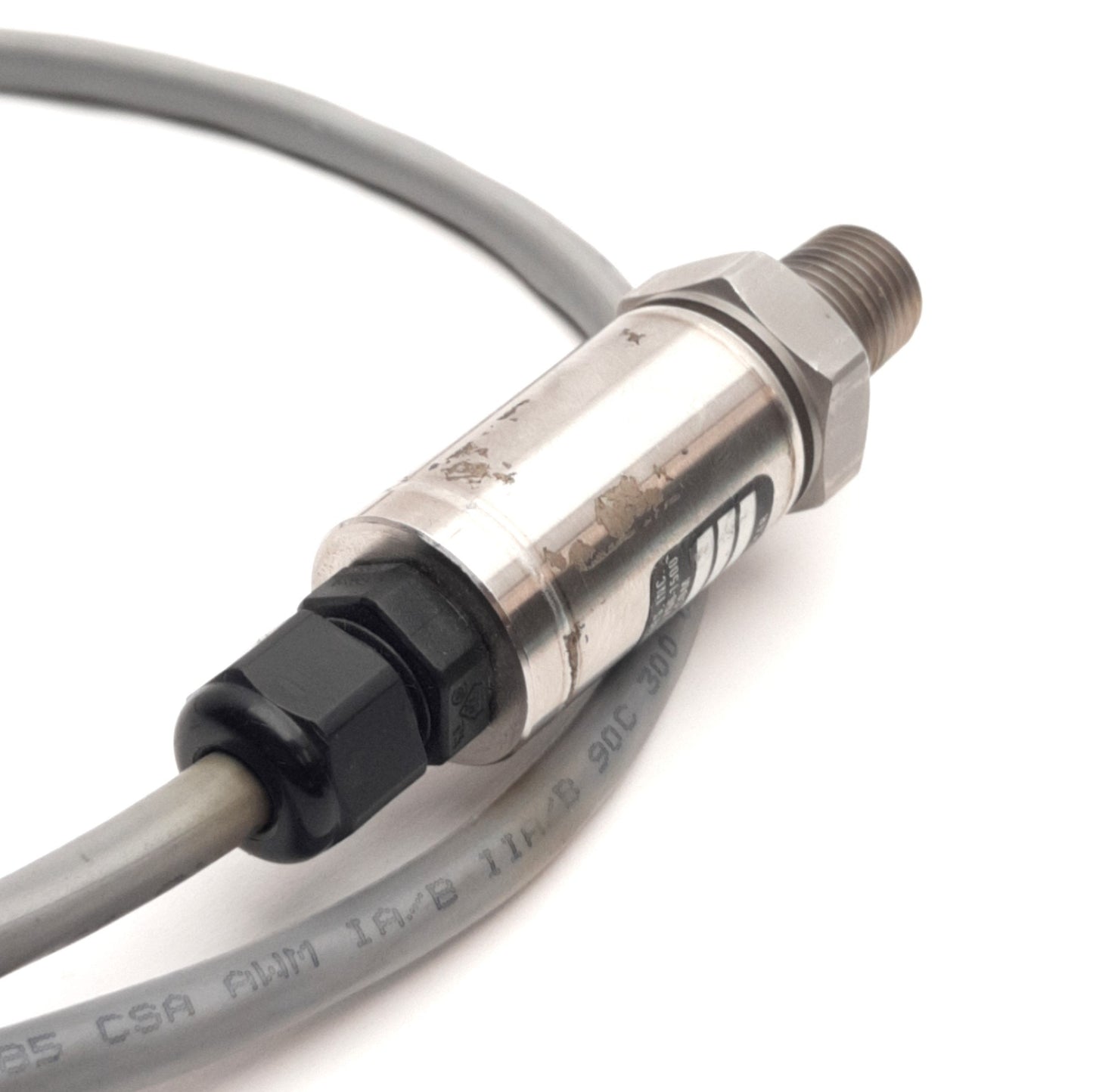 Used Measurment Specialties MSP-600-025-P-4-N-1 Pressure Transducer, 25 Psi, 1-5V DC