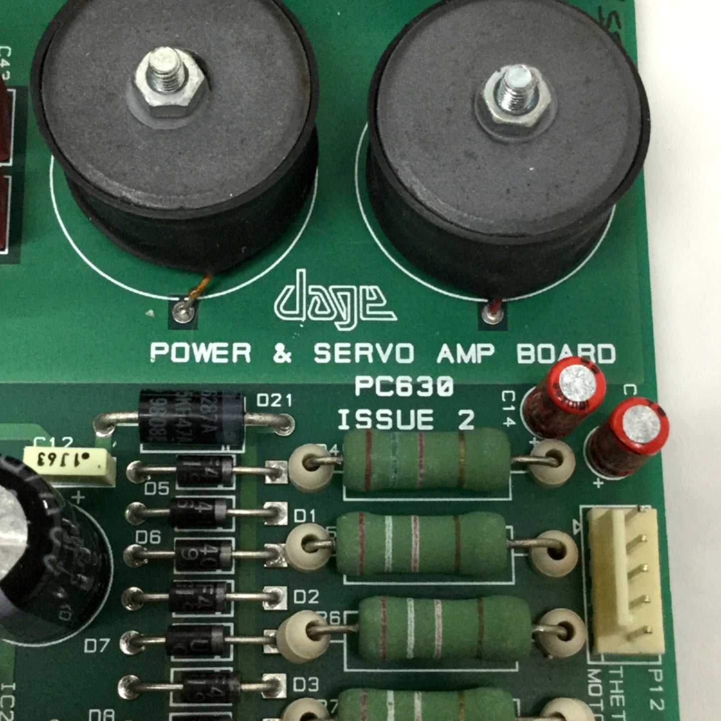 Used DAGE PC630 Power & Servo Amp Board for PC2400 Micro Bond Multi-Function Tester