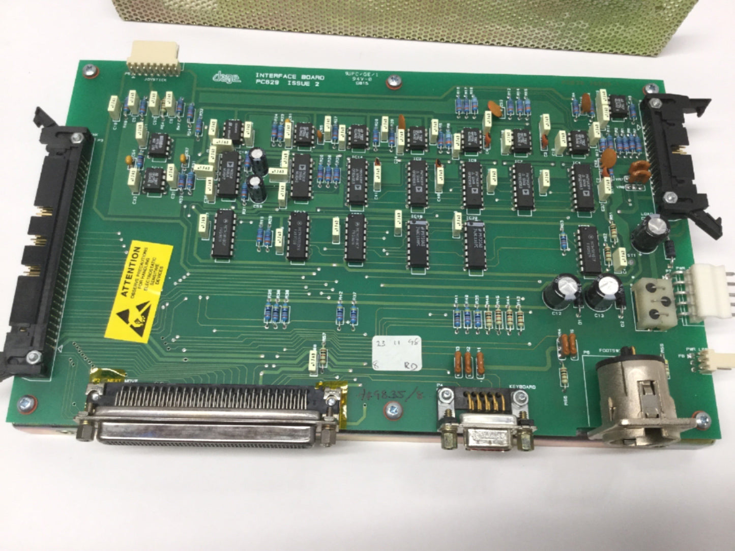 Used DAGE PC629 Interface Circuit Board for PC2400 Micro Bond Multi-Function Tester