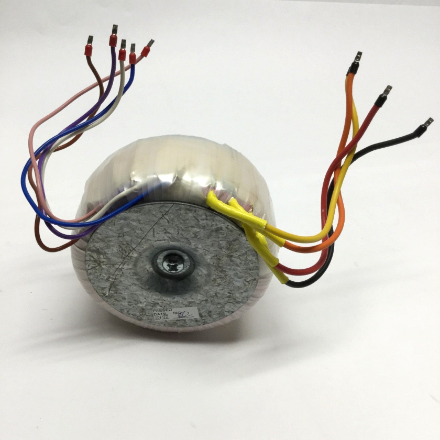 Used D.K. Wiring SD109 Toroidal Transformer, Dual Output, 110/130V Pri, 12V Sec Ø4.5"