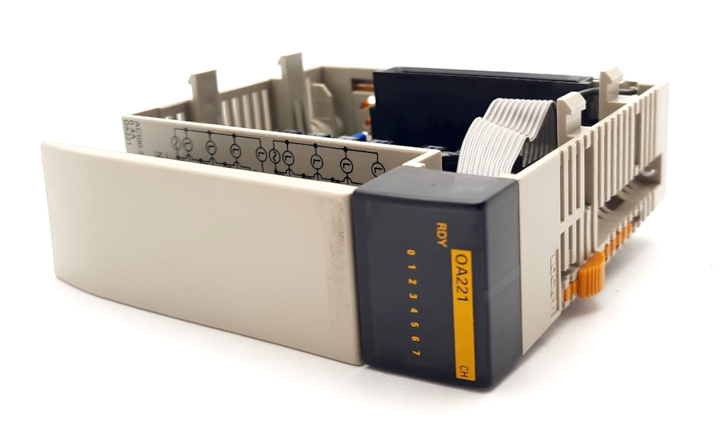New Other Omron CQM1-OA221 AC Output Module Point 8 Solid State 100-240VAC 0.4A/Point