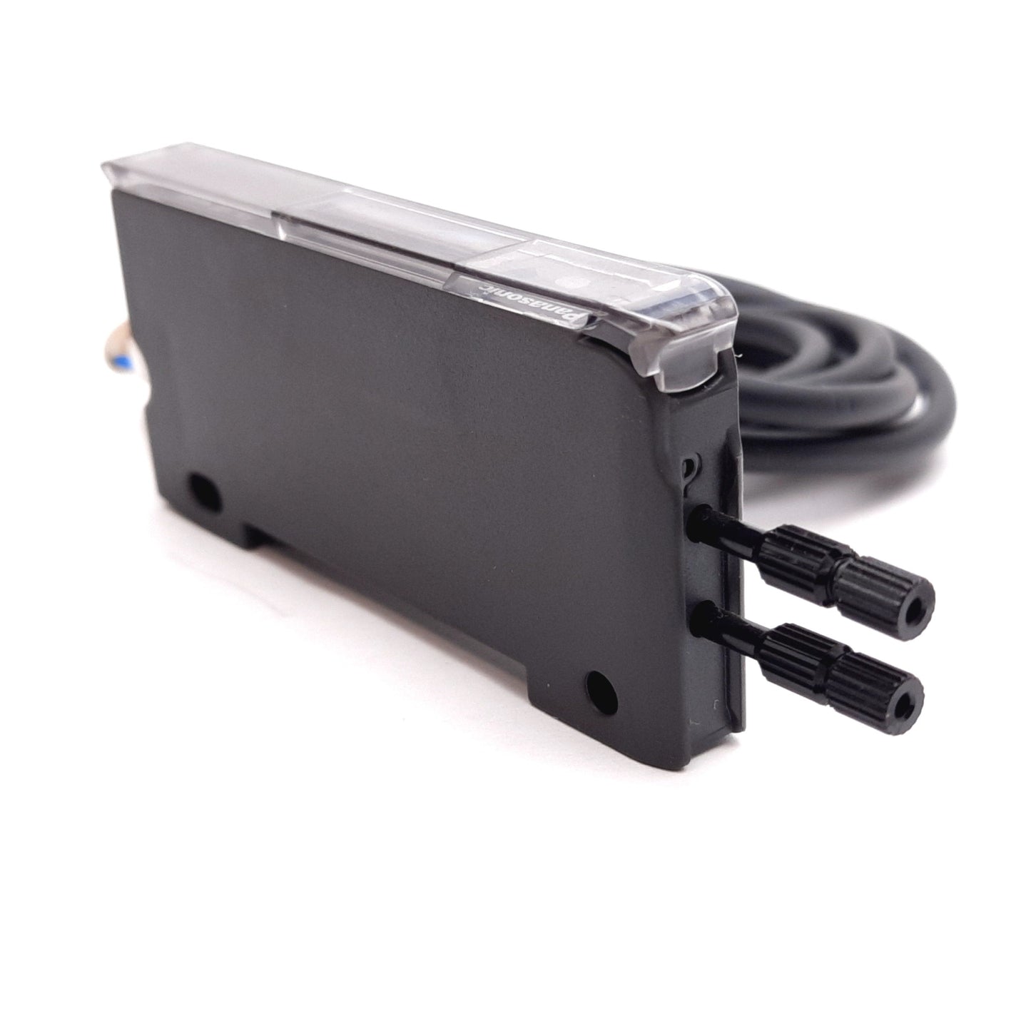 Used Panasonic FX-101 Fiber Optic Sensor, 12-24VDC, NPN, 8-Digit Display