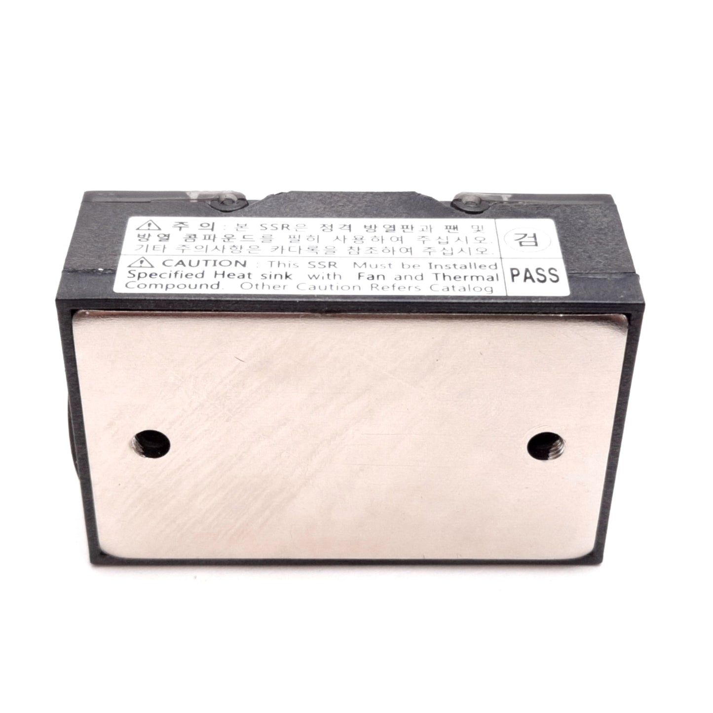Used Woonyoung Wyes WYNG1C10Z4 Solid State Relay, Input: 4-32VDC, Contact: 240VAC 10A