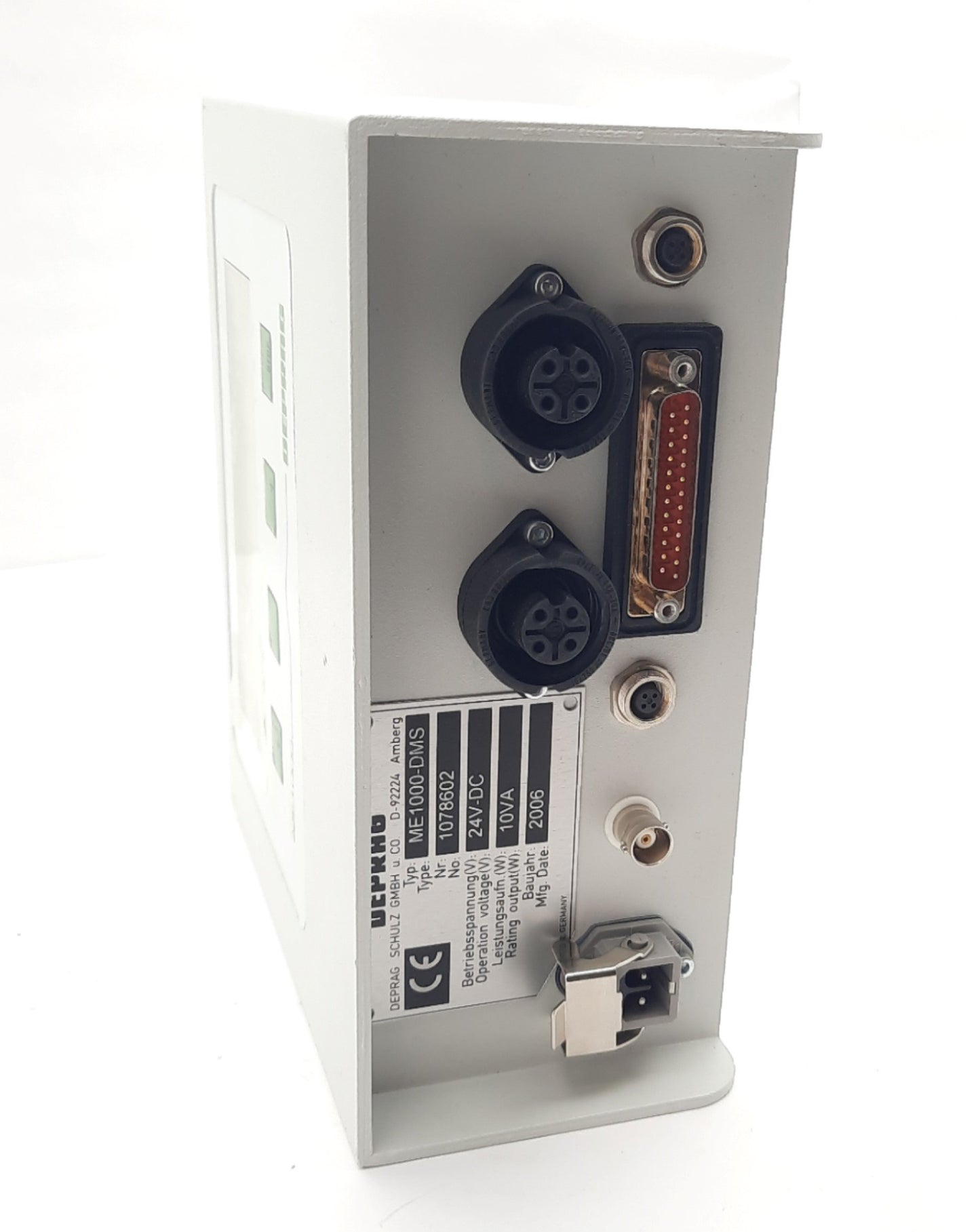 New Deprag ME1000-DMS Torque Measuring Electronic Control Box 24VDC 10VA, 0.1-400Nm
