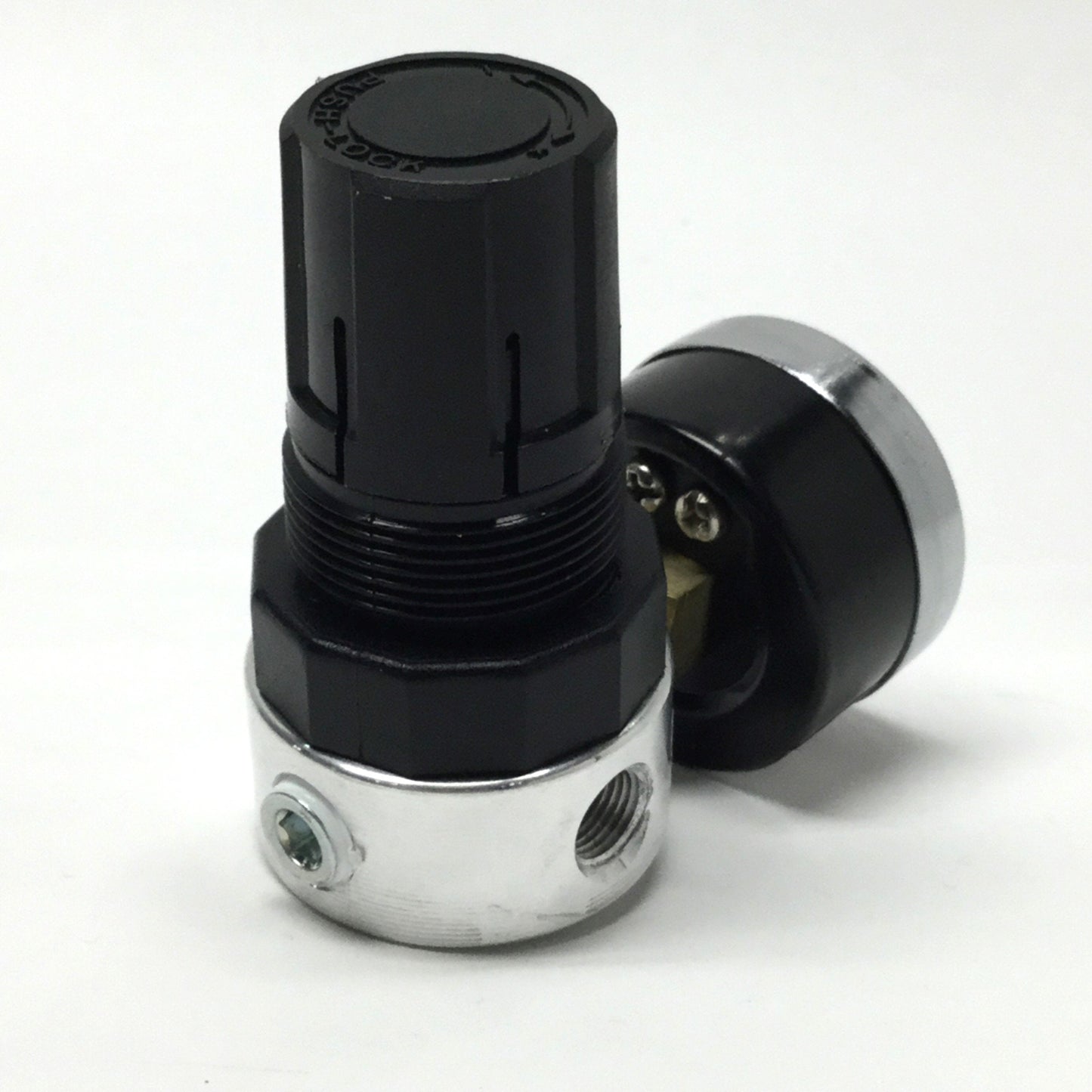 Used Parker Watts R374-01CG Pneumatic Air Pressure Regulator, 0-125psi Out, 1/8" NPT