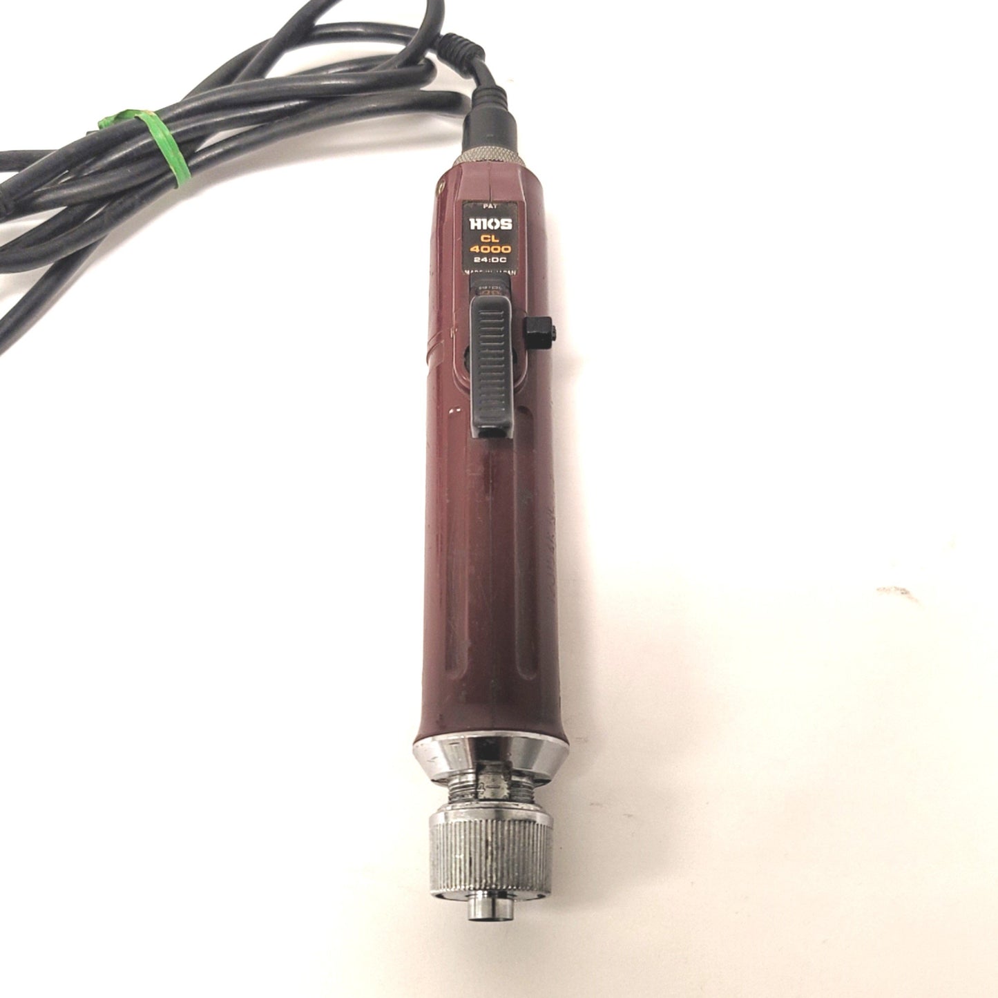Used HIOS CL-4000 Low Torque Electric Assembly Screwdriver 0.9-4.8lbf, 1000RPM, 24VDC