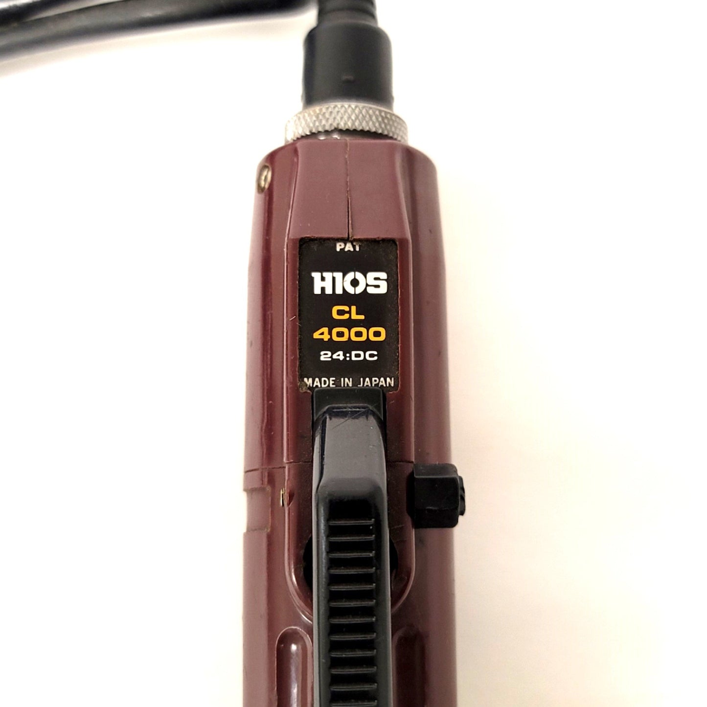 Used HIOS CL-4000 Low Torque Electric Assembly Screwdriver 0.9-4.8lbf, 1000RPM, 24VDC