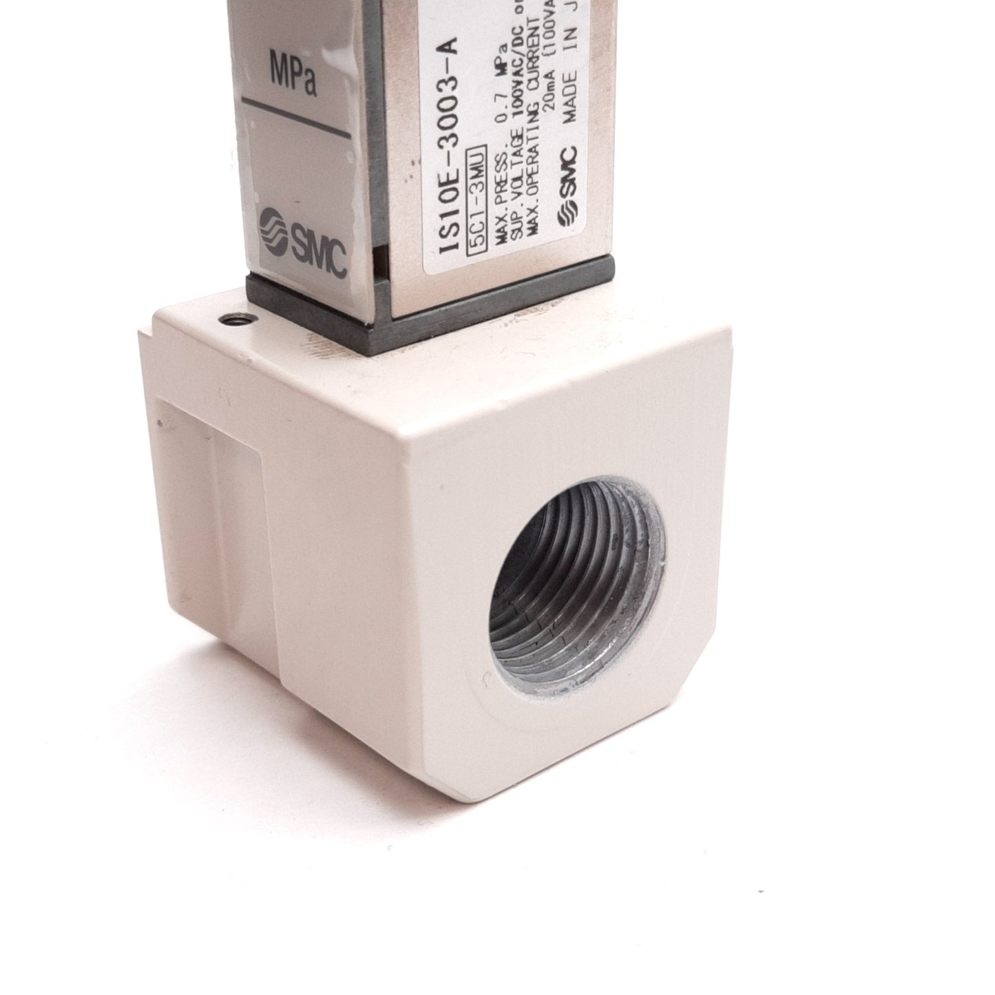 New Other SMC IS10E-3003-A Pressure Switch, Range: 0.1-0.4MPa, 100VAC/DC, Rc3/8"