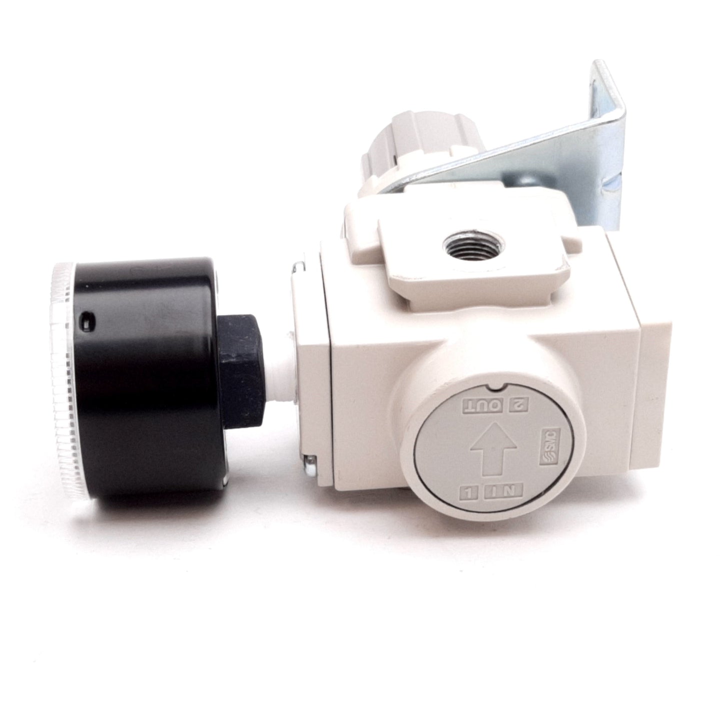 Used SMC AR20K-01BG-B Pneumatic Regulator, Supply: 1.0MPa, Set: 0.05-0.85MPa, Rc1/8
