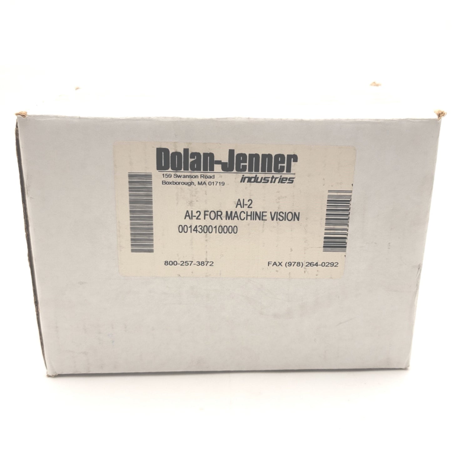New Dolan-Jenner AI-2 Fiber-Lite Diffuse Axial Machine Vision Illuminator 2"