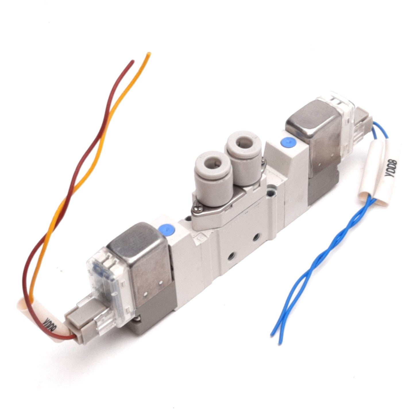 Used SMC SY3220-5LOZ-C4 Solenoid Valve, 2-Position 5-Port, 24VDC, 0.1-0.7MPa