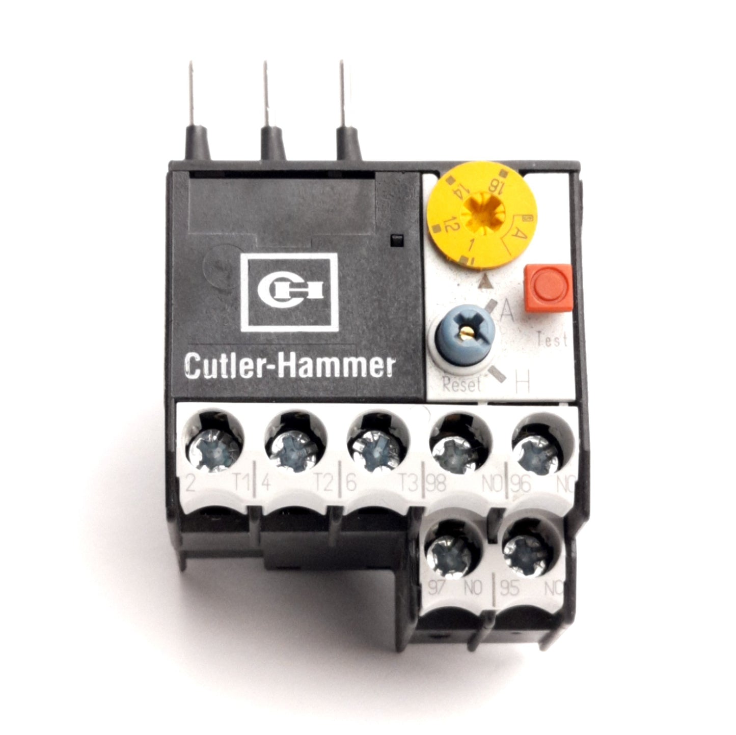 Used Cutler-Hammer C312AN3F Thermal Overload Relay 1A to 1.6A Range, NO+NC
