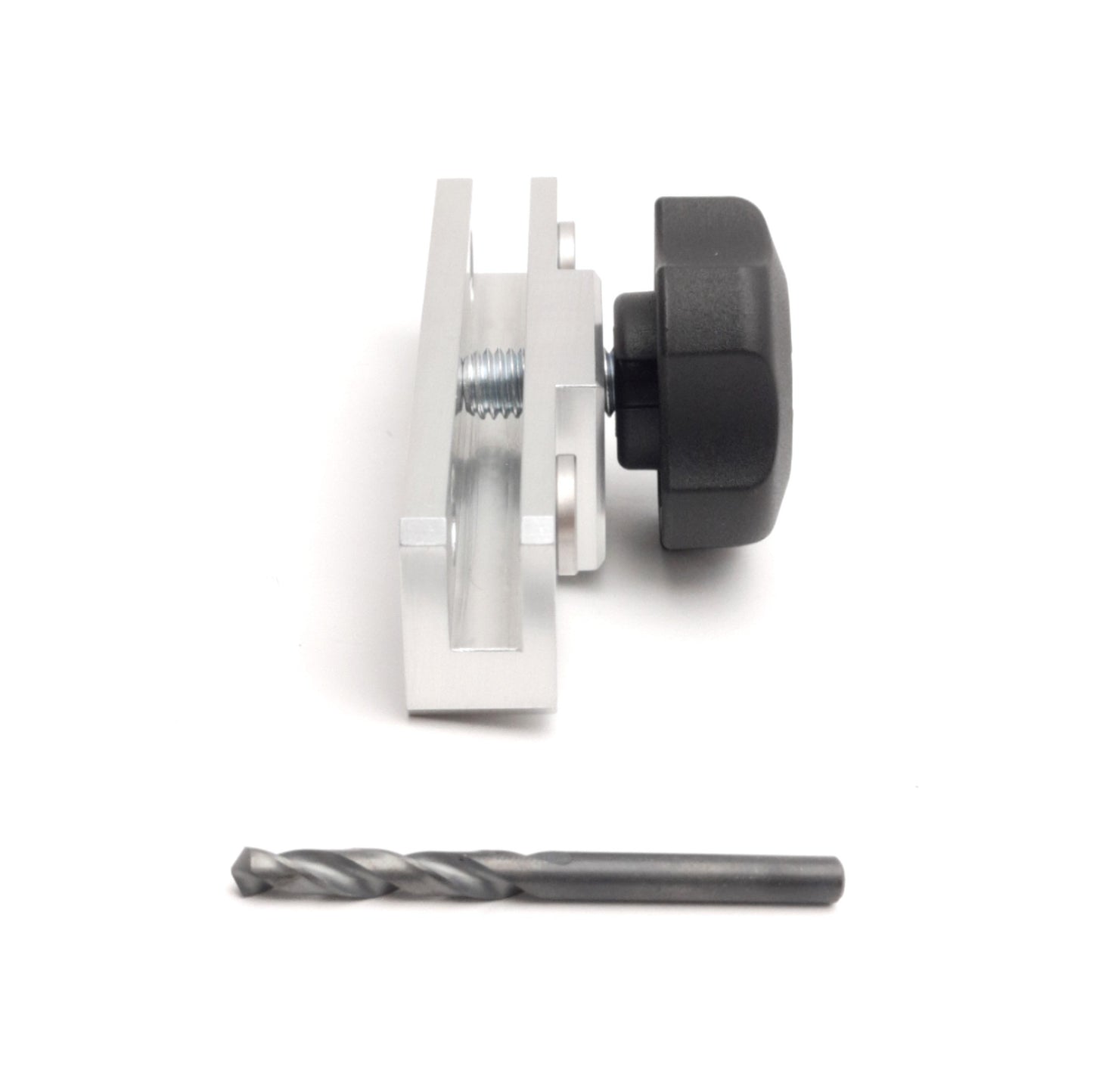 New – Open box Dorner FY-DFX Flex Move Drill Fixture For Slide Rail, With Drill Bit