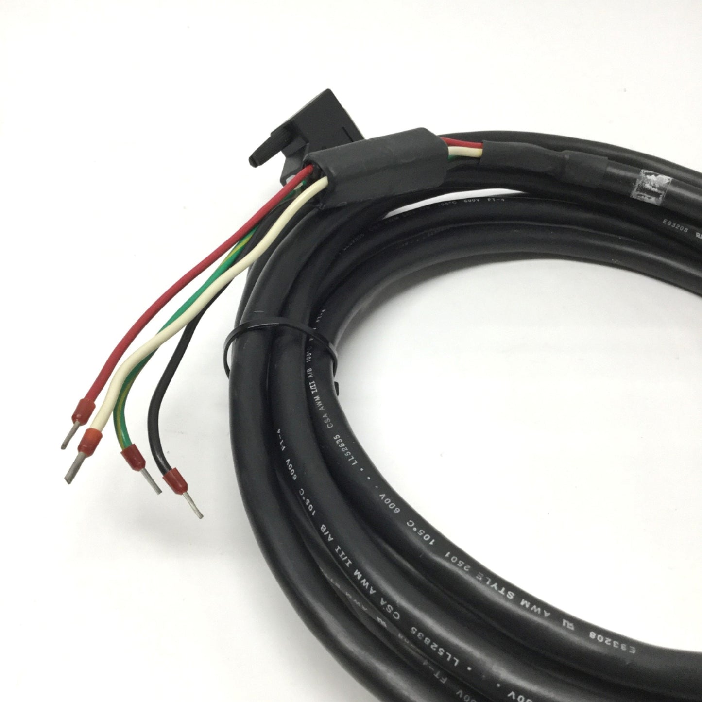 Used Aerotech C19360-50 NDrive Brushless Motor Stage Controller 4-pin Power Cable, 5m