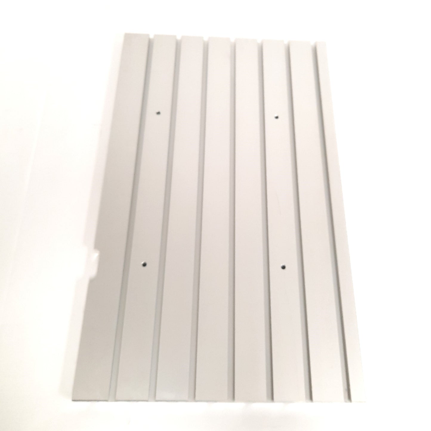 Used T-Slot Aluminum Extrusion Double Sided T-Track Fixture Plate 24-7/16" x 14-3/4"