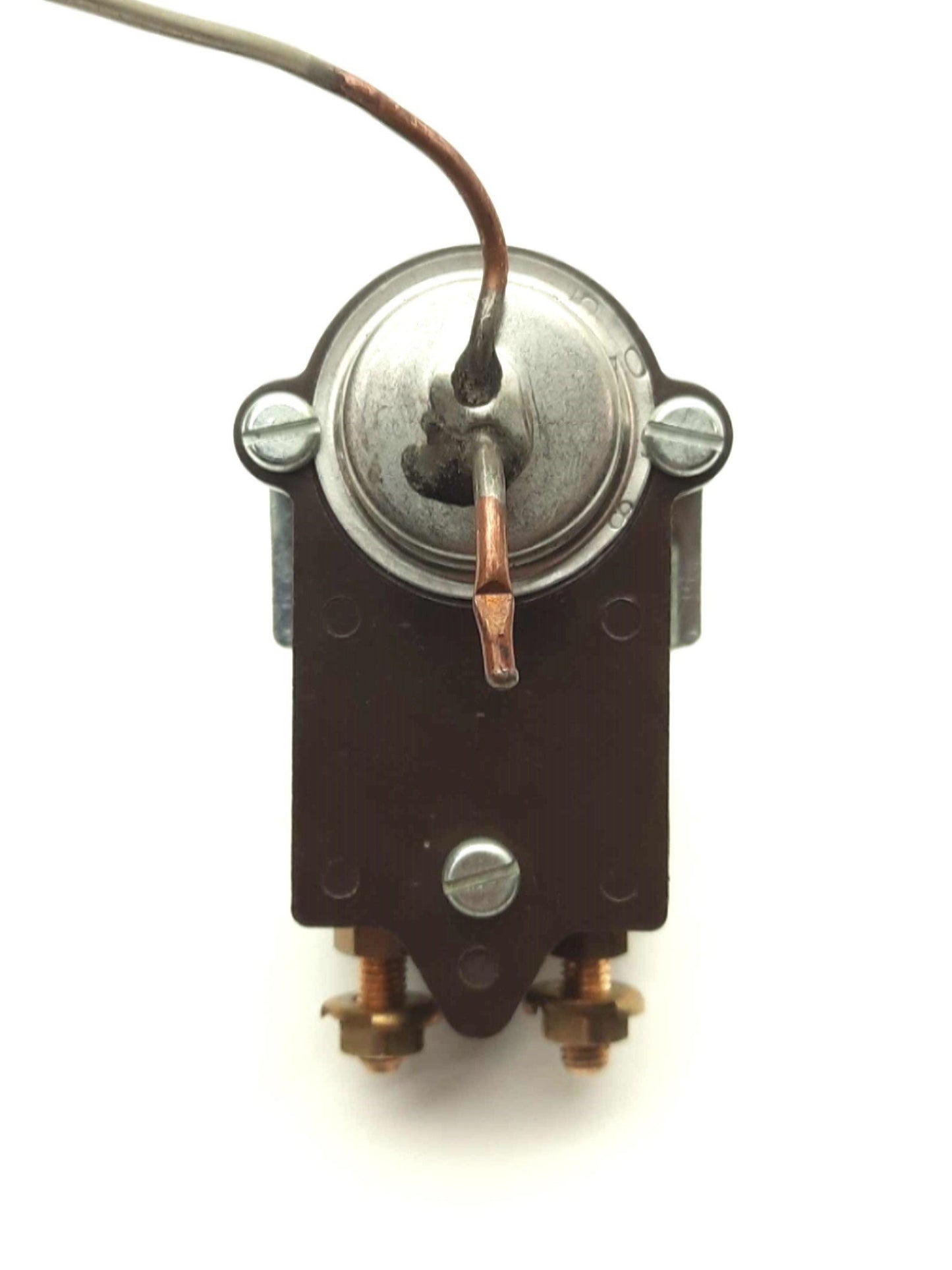 Used White Rodgers E12 Type 261-204 Thermostat 265°F SPST 120-240VAC 22A 6' Capillary