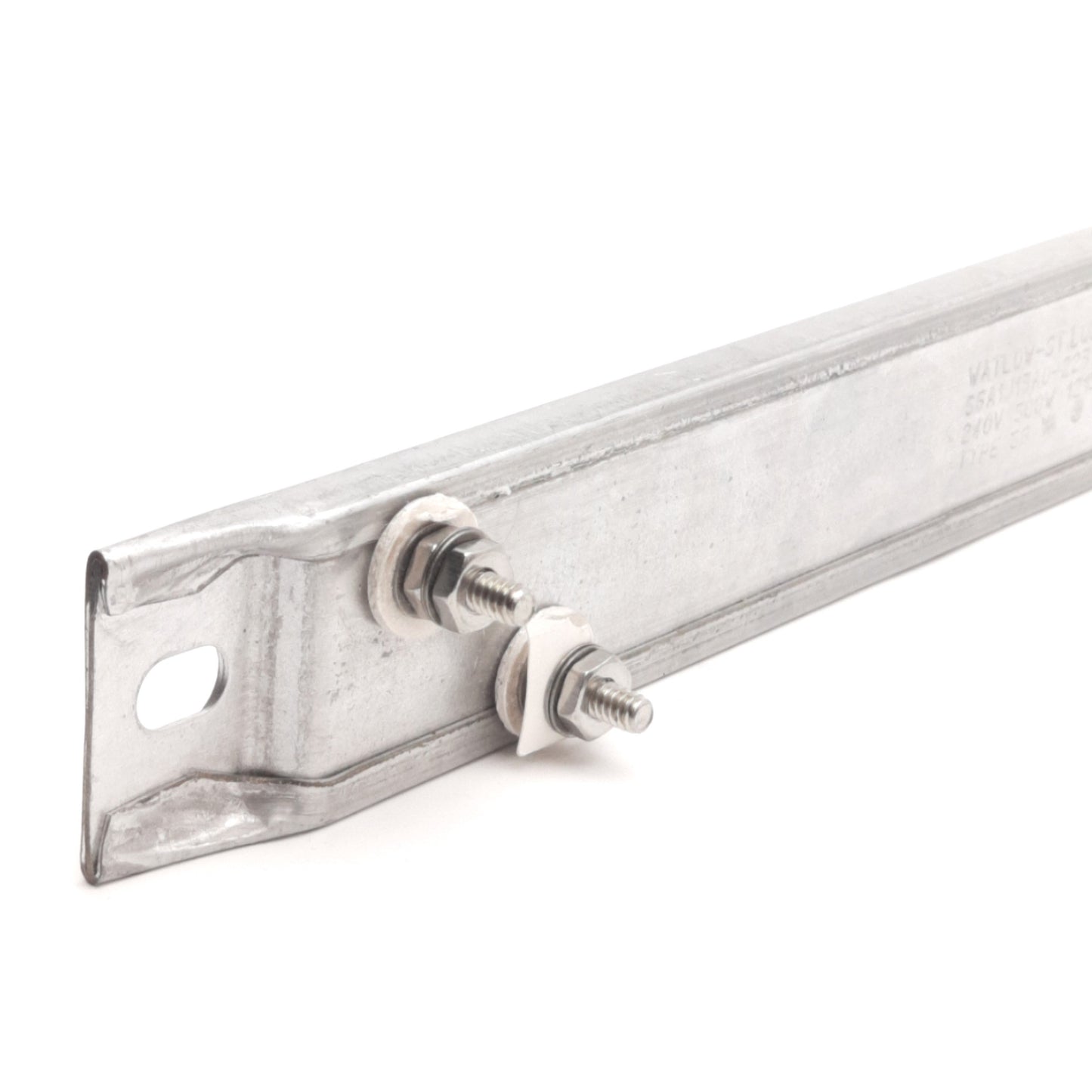 Used Watlow SGA1J13A0-2239 High Temp Clamp On Strip Heater, 500W, 240V AC, 13" Length