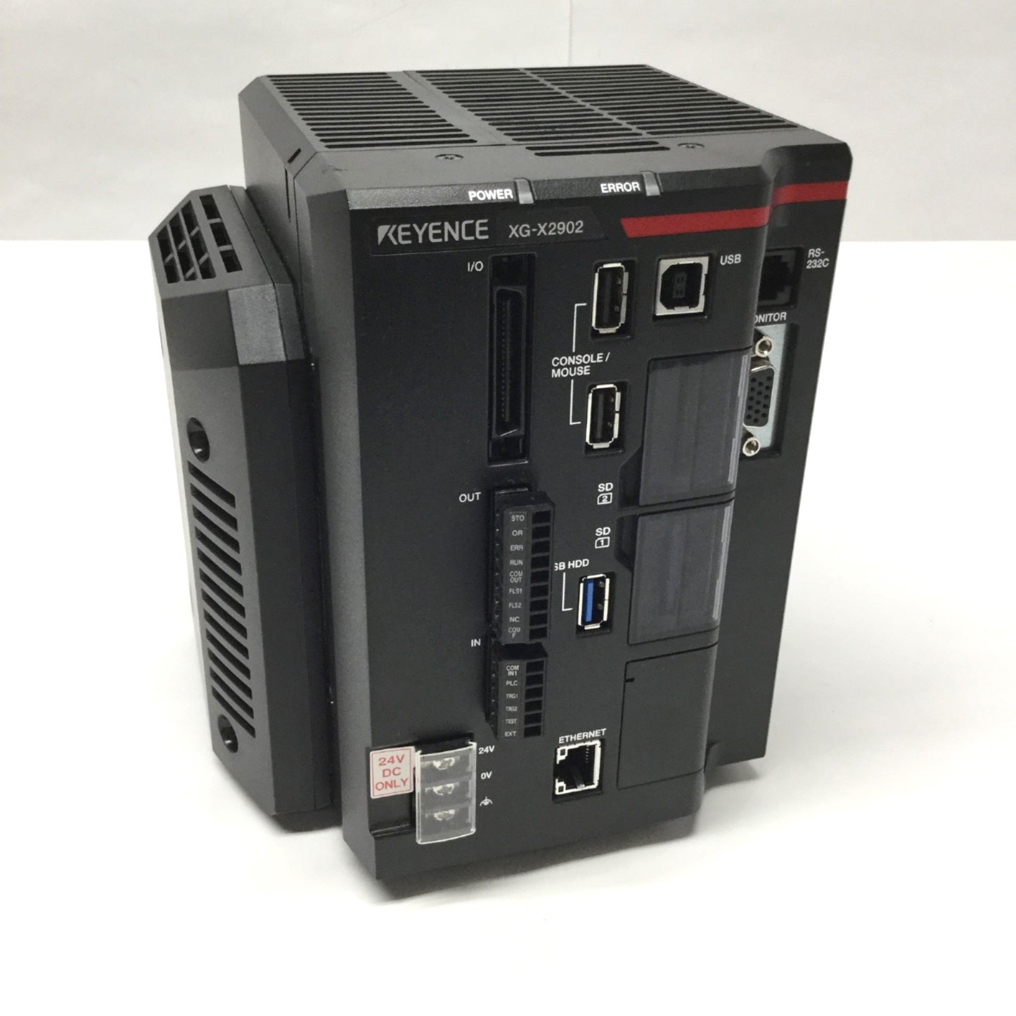 Used Keyence XG-X2902 Vision System High-Speed 3D/Line Scan Camera Controller 24VDC