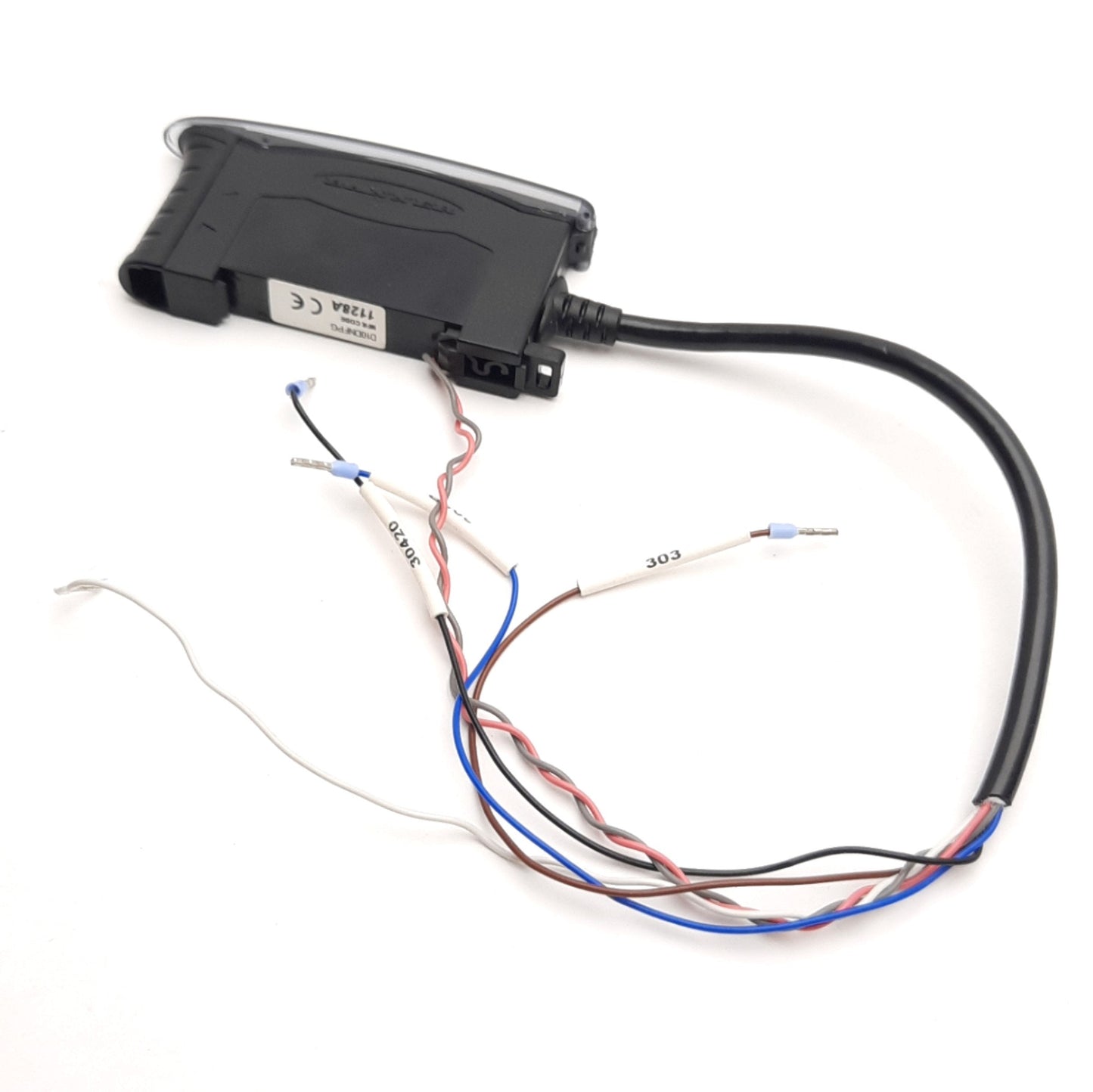 Used Banner Engineering D10DNFPG Fiber Optic Amplifier, 2-NPN 150mA, T5, 12-24V DC