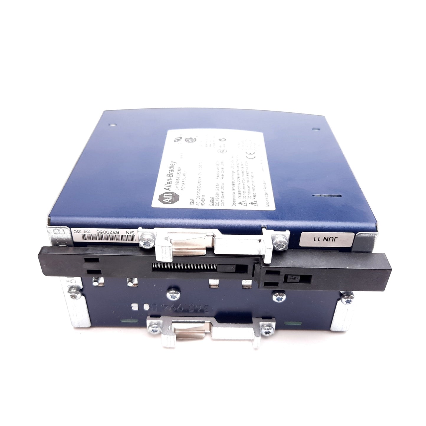 Used Allen Bradley 1606-XLE240F Power Supply, Input 100-240VAC, Output 48VDC 5A 240W