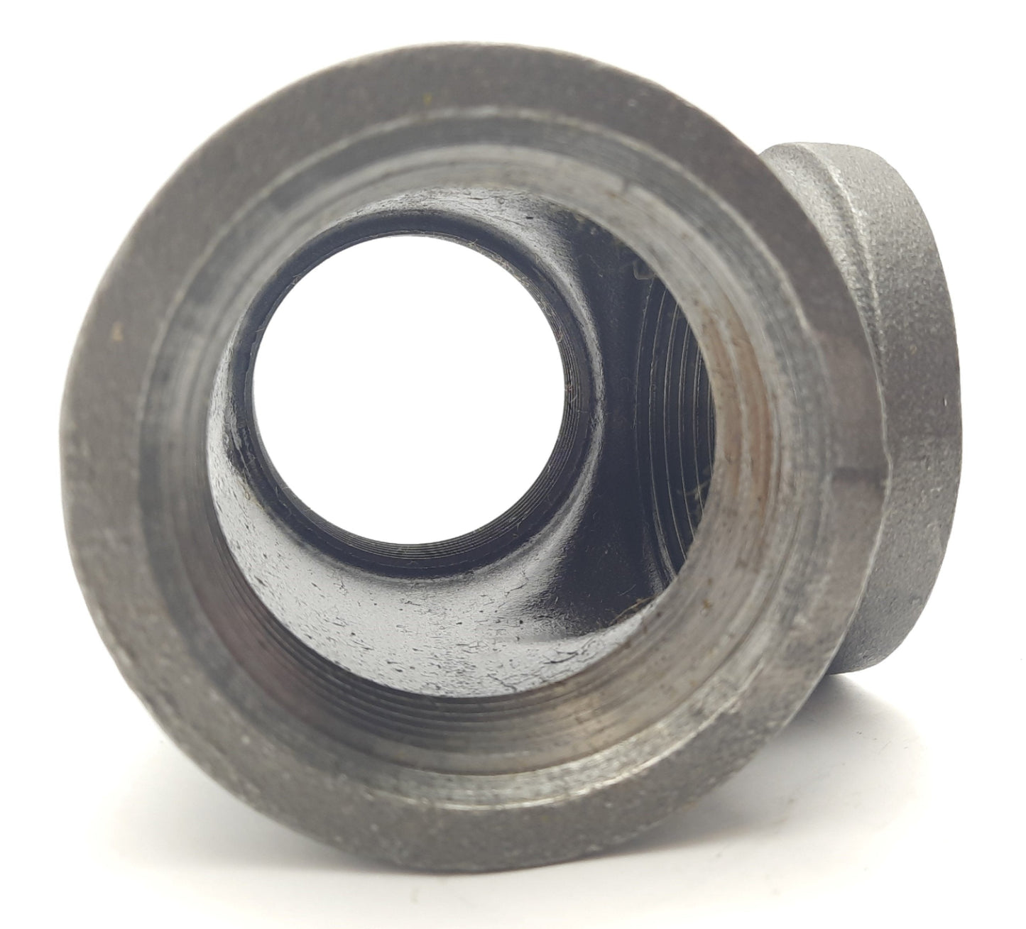 Used Lot of 2 Siam Pipe Fitting Tee 2-1/2" NPT Female Thread, 5-1/2" Length