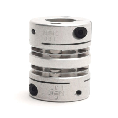 Used NBK MDW-25C-6L3T-12J3T Disc Coupling, 12mm x 6mm Bores, 31mm Length, 25mm OD
