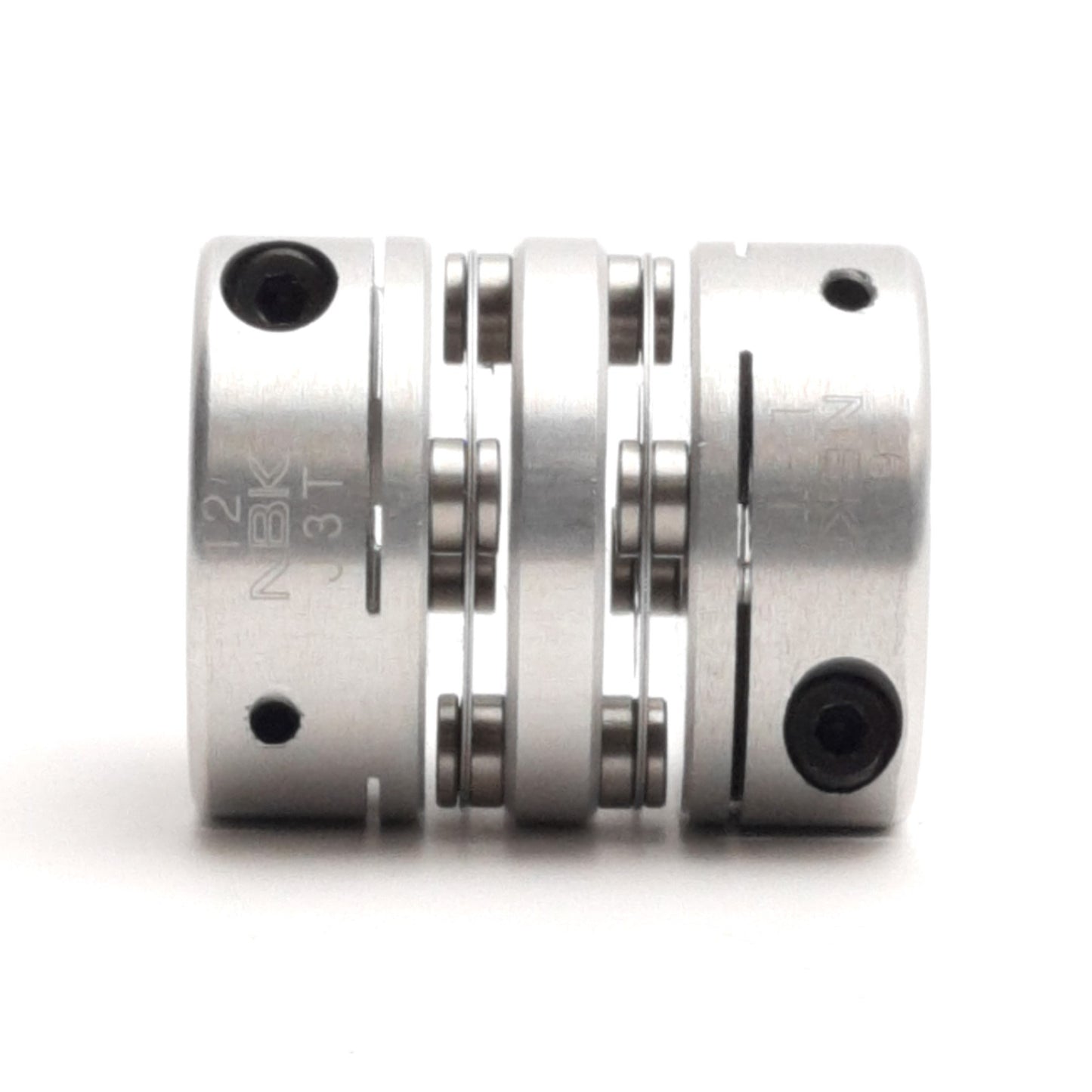 Used NBK MDW-25C-6L3T-12J3T Disc Coupling, 12mm x 6mm Bores, 31mm Length, 25mm OD