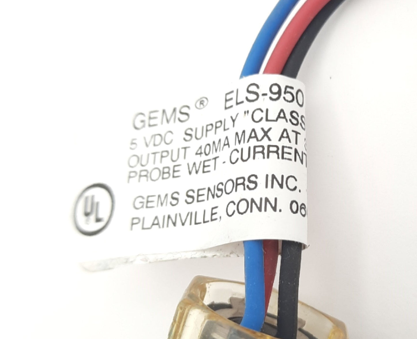 Used Gems ELS-950 Photoelectric Liquid Level Switch 5VDC 40mA 30VDC 1/4"NPT