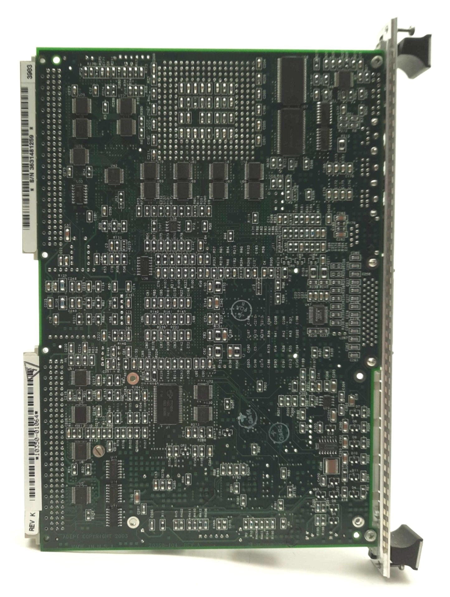 Used Adept 10350-01064 Rev. K AWCII 060 Computer/CPU Module Card for MV Controller