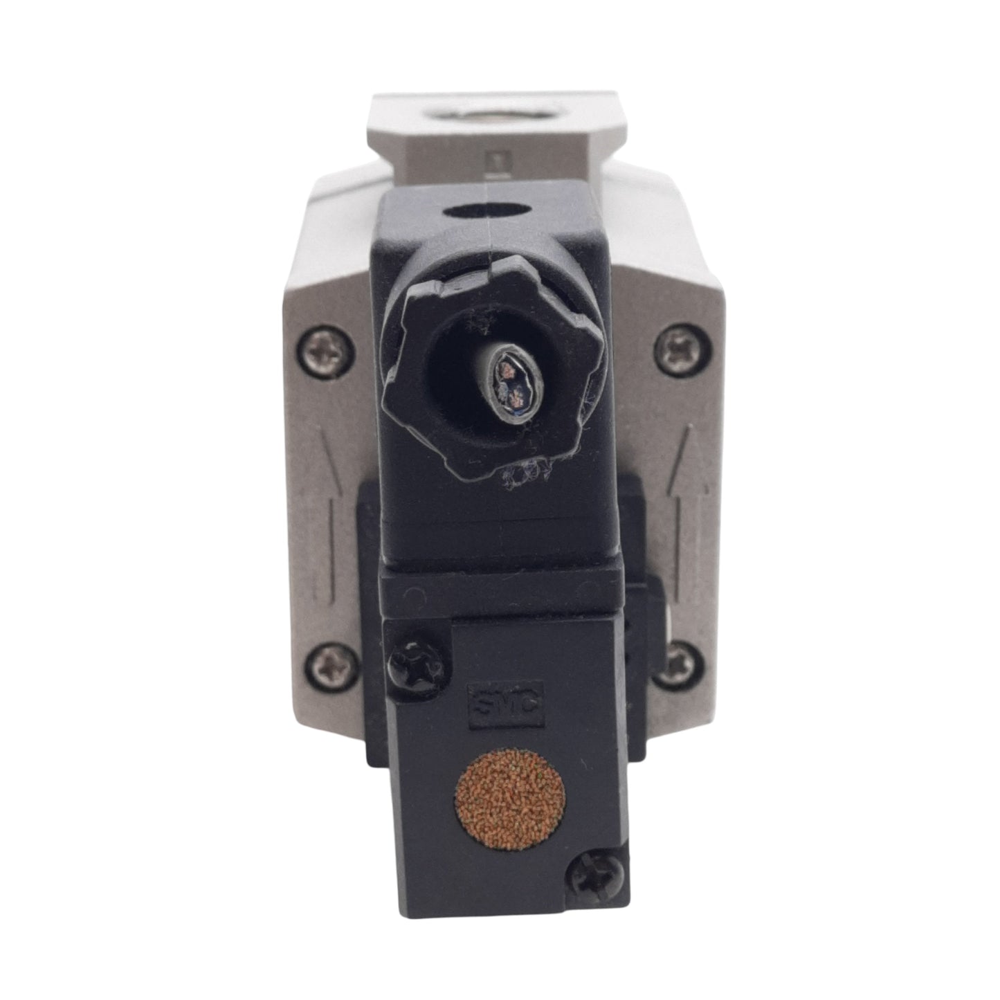 Used SMC NAV3000-N03-5D Pneumatic Soft Start Valve, 0.2-1.0MPa, 24VDC, 3/8" NPT