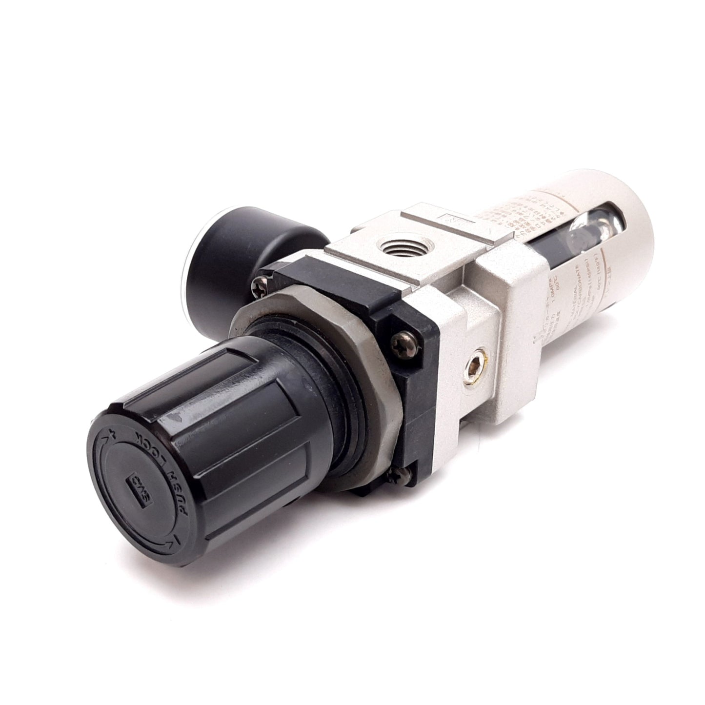 Used SMC NAW3000-N02 Pneumatic Filter/Regulator, Set: 0.05-0.85MPa, Ports: 1/4" NPT