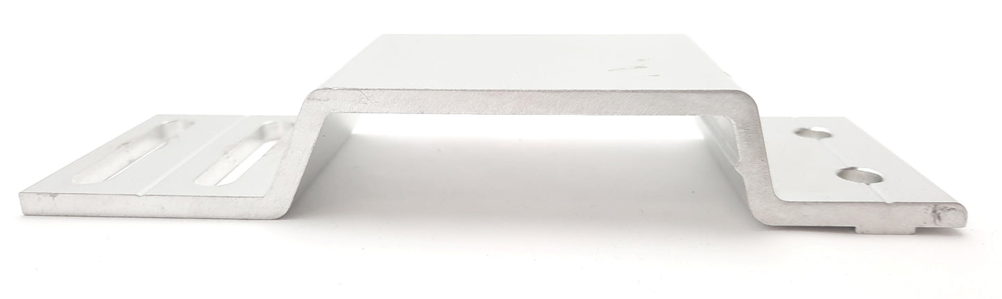 Used Lot of 2 Dorner FAVBS-60SV Conveyor Vertical Beam Support Bracket With Slot 64mm