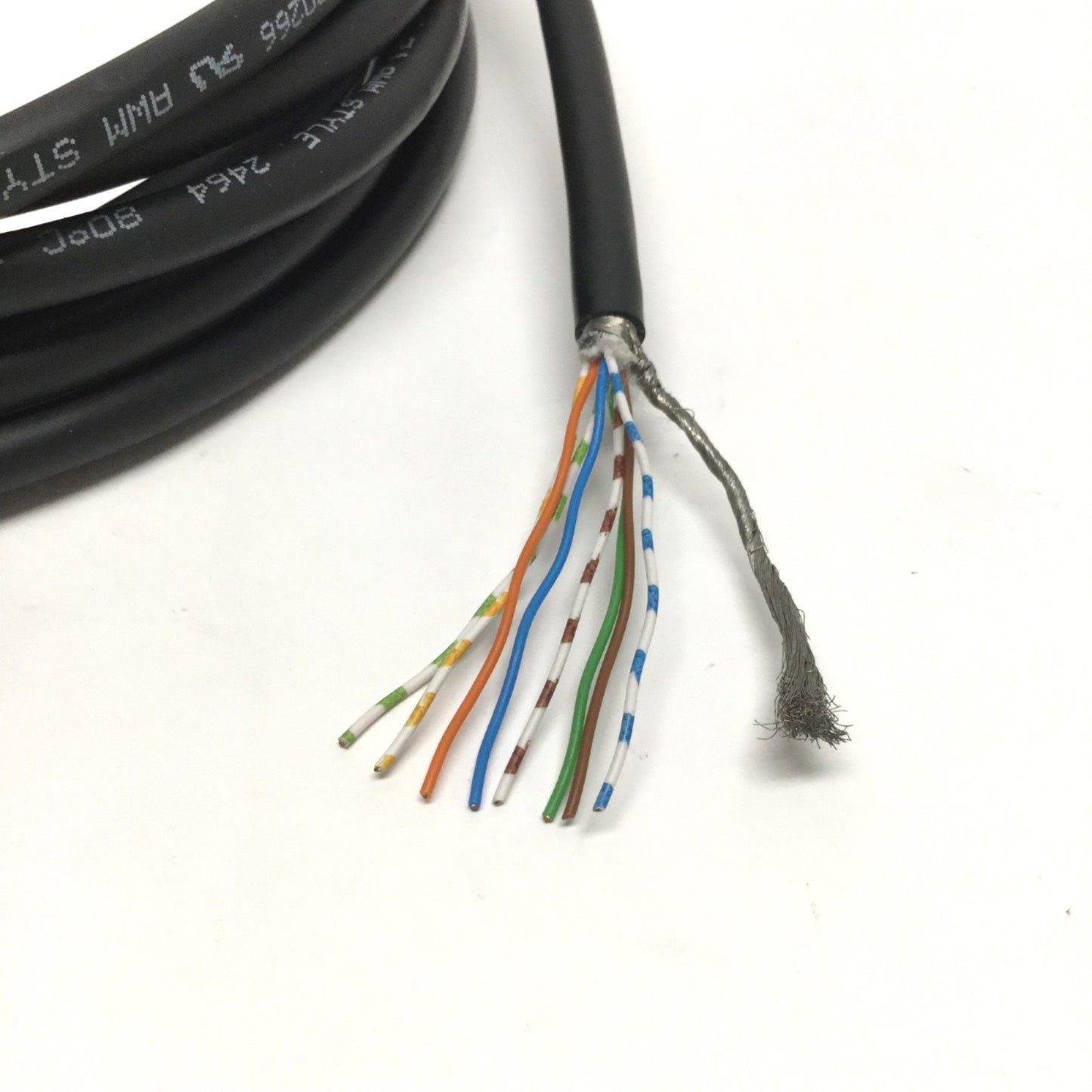 Used Cognex 849010102 In-Sight Camera Power, Trigger, I/O Breakout Cable, M12 8-Pin