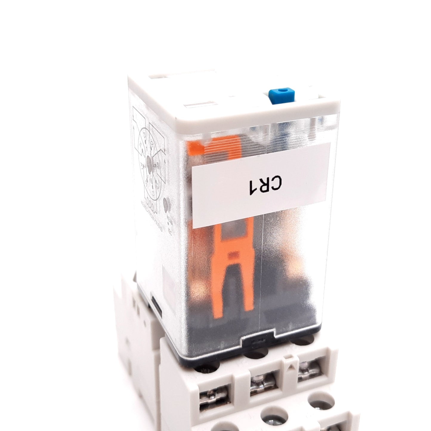 Used Automation Direct 750R-2C-24D Ice Cube Relay, DPDT, Coil: 24VDC, 10A 277VAC