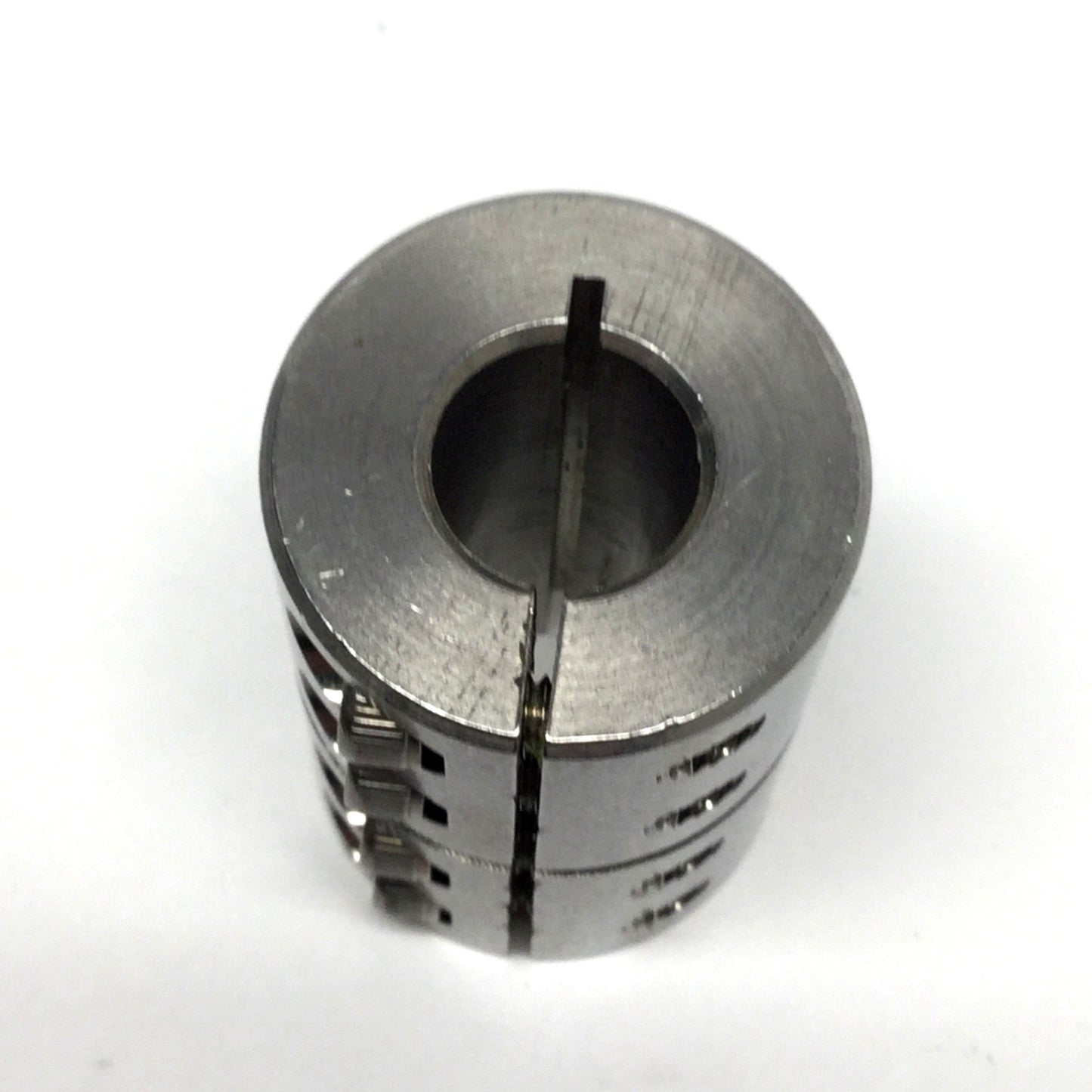 Used Ruland CLX-8-8-SS Rigid Coupling One-Piece Clamp Stainless Steel Ø1/2" x Ø1/2"