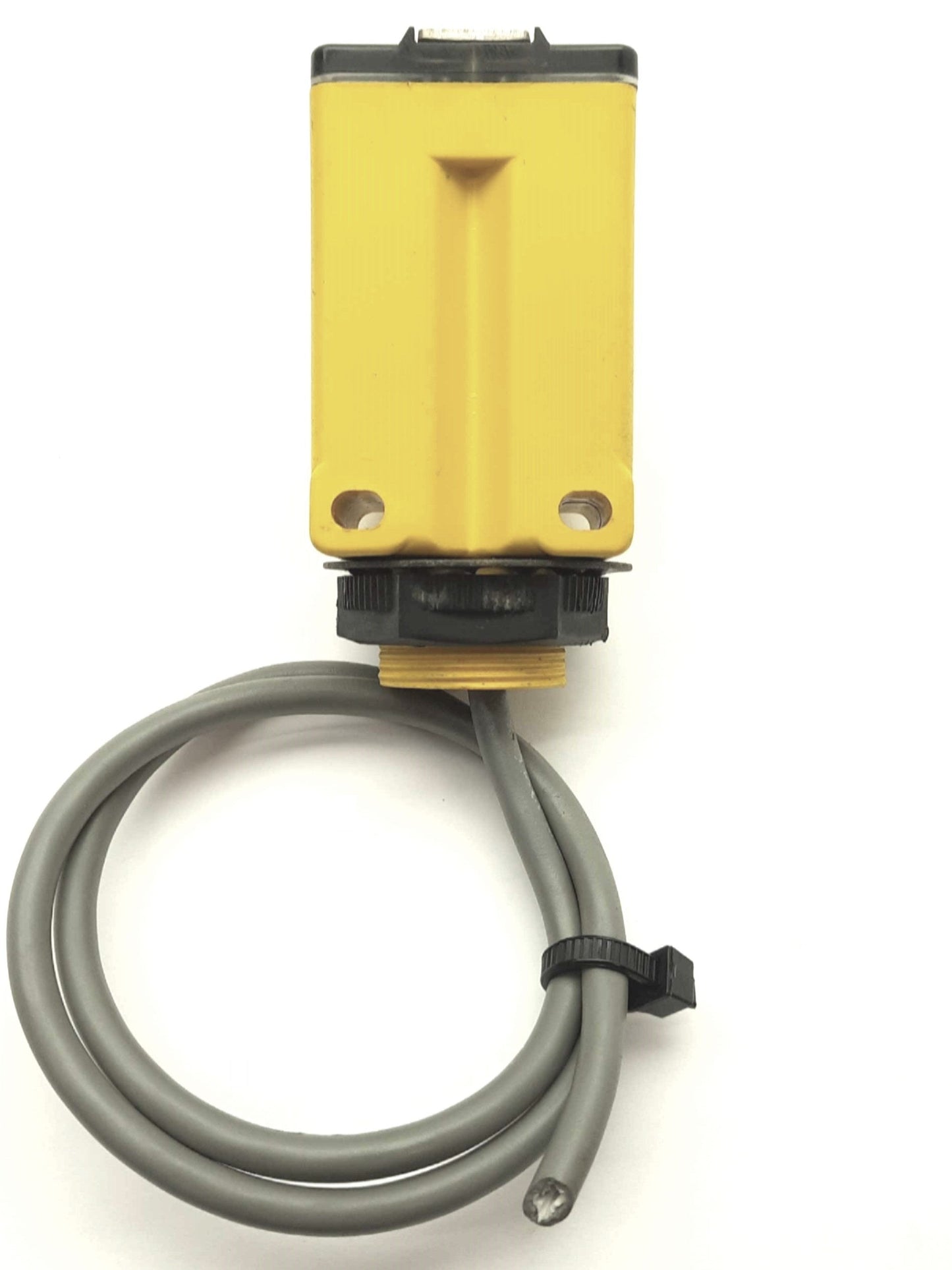 Used Banner Q45BB6F Photoelectric Fiber Optic Sensor Bipolar NPN/PNP 4-Wire 10-30VDC