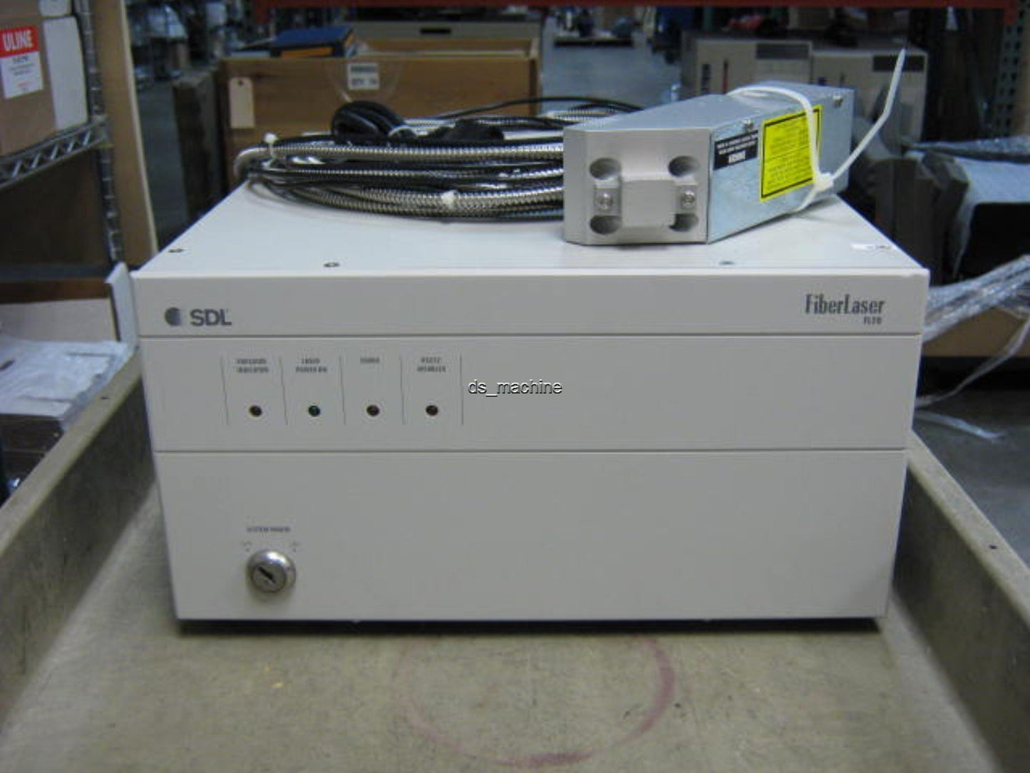 Used Spectra Diode Labs SDL FL20-4211-004 Diode Laser System 15W *MISSING KEY*